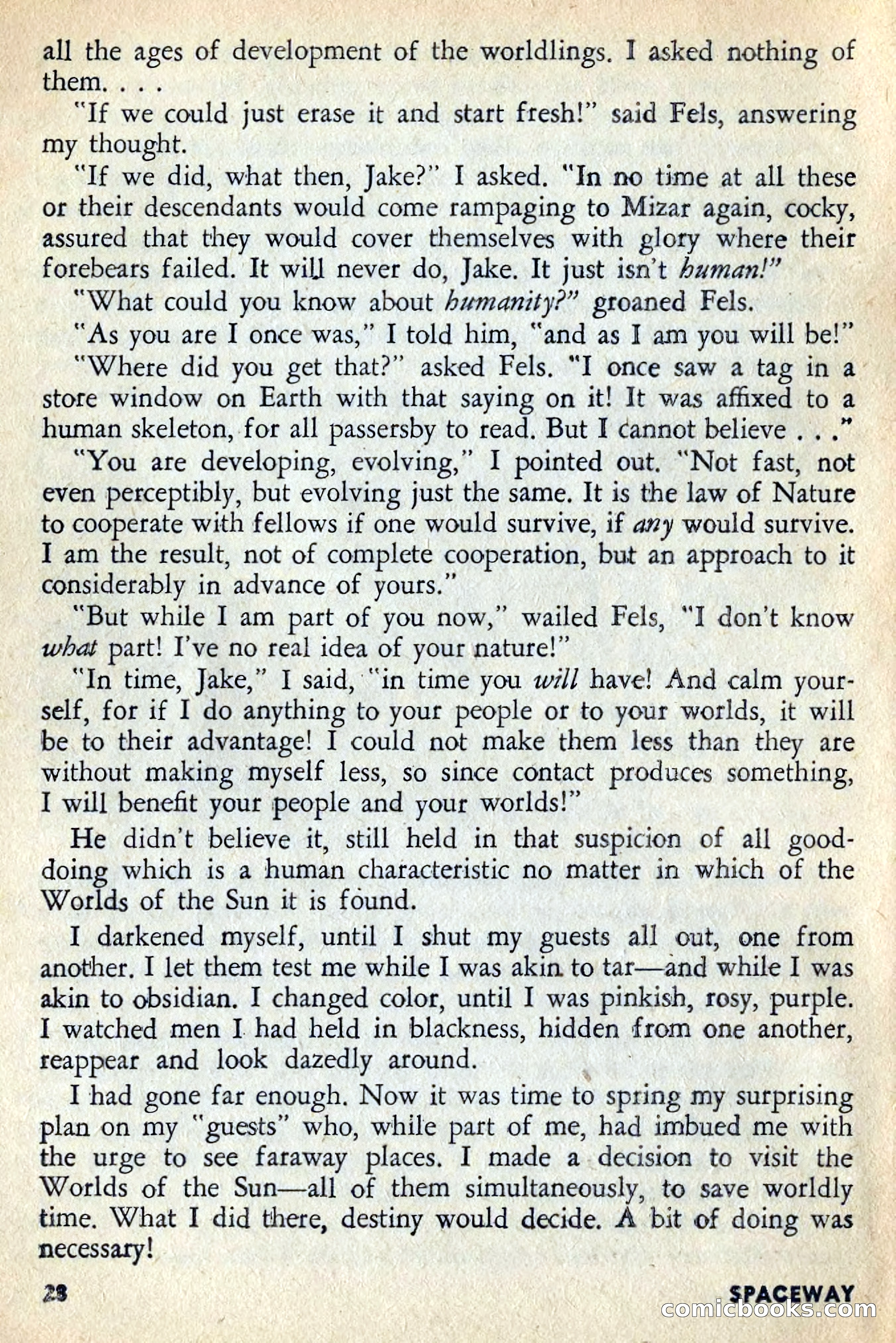 Spaceway, June 1954 — page 30 of 132