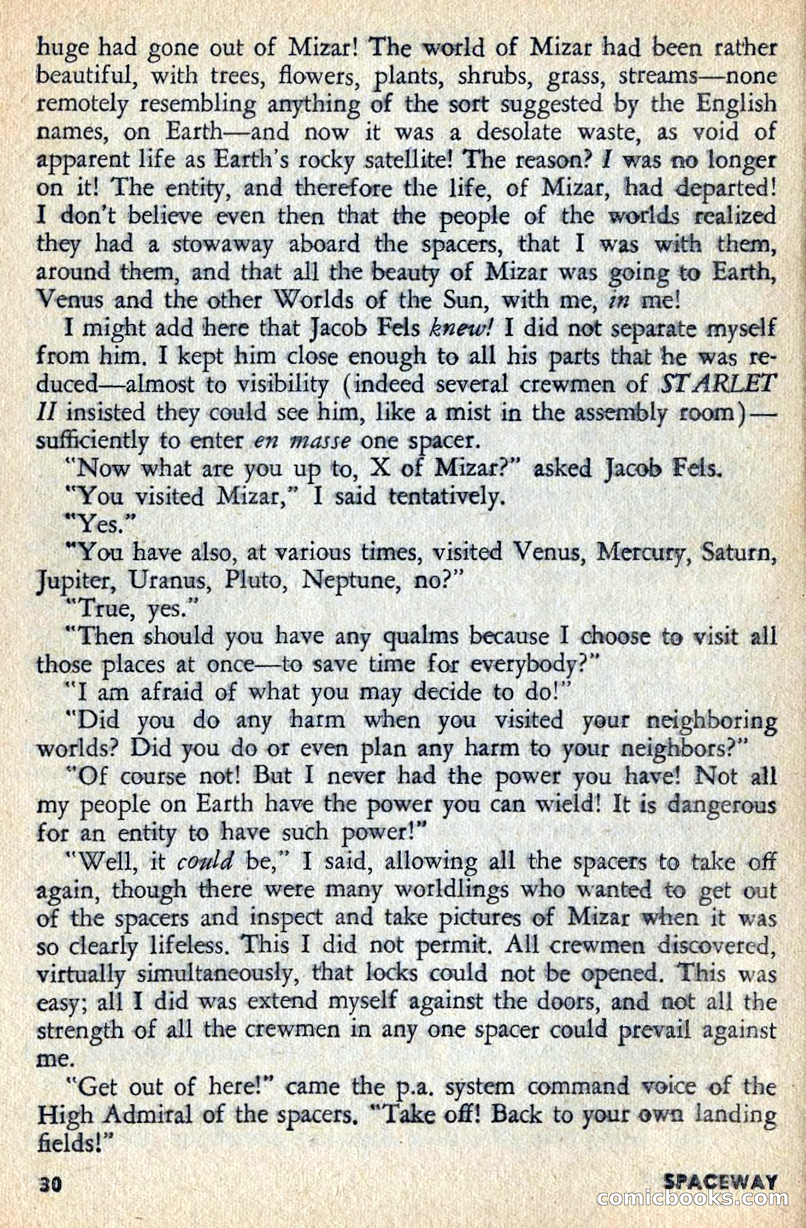 Spaceway, June 1954 — page 32 of 132