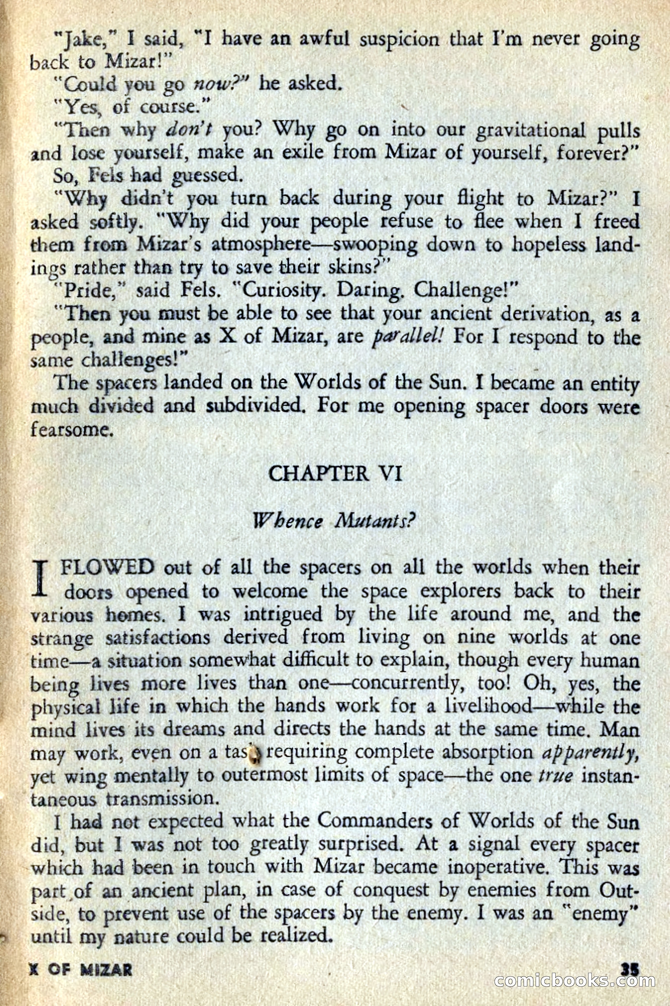 Spaceway, June 1954 — page 37 of 132