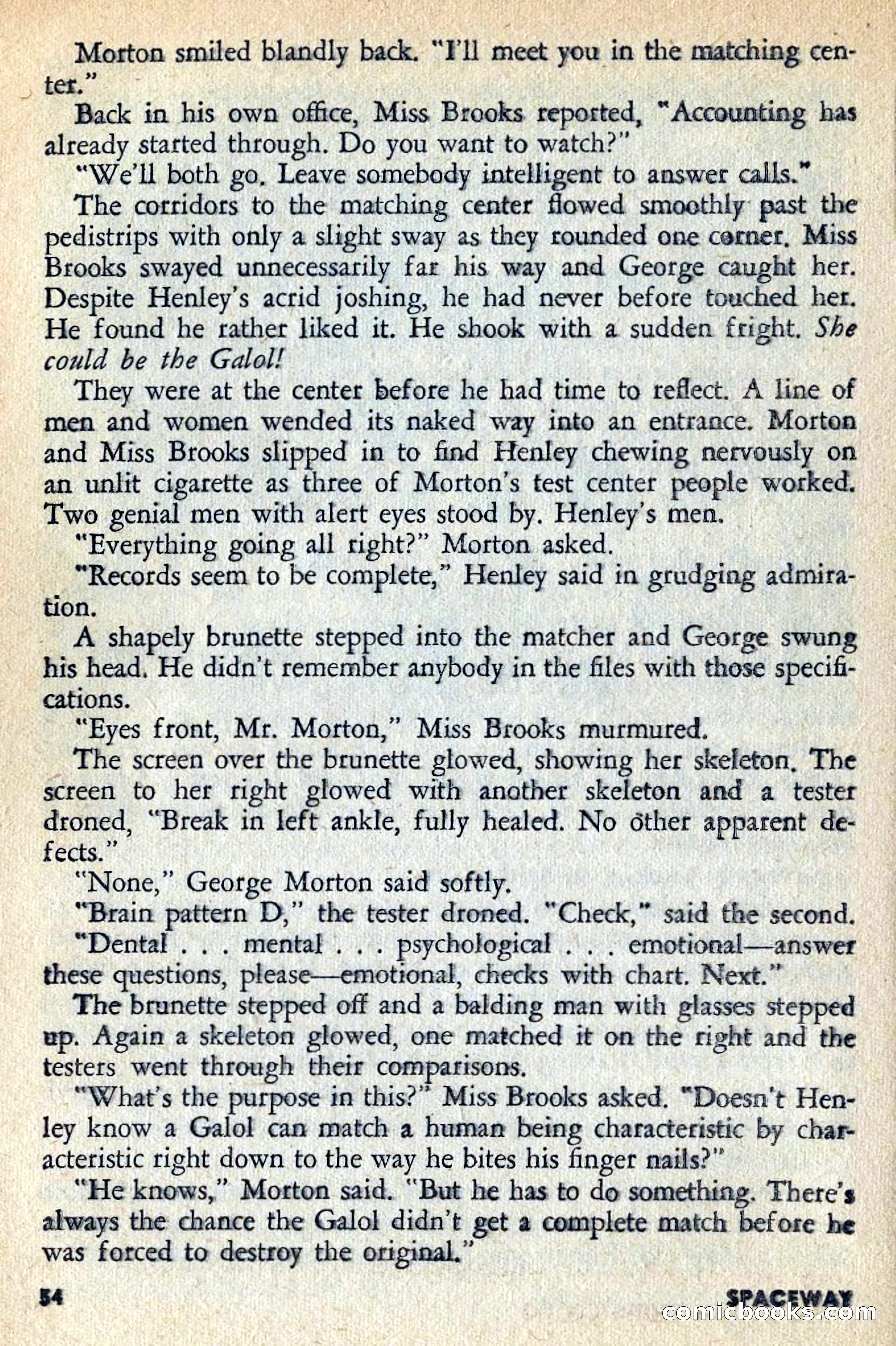Spaceway, June 1954 — page 56 of 132