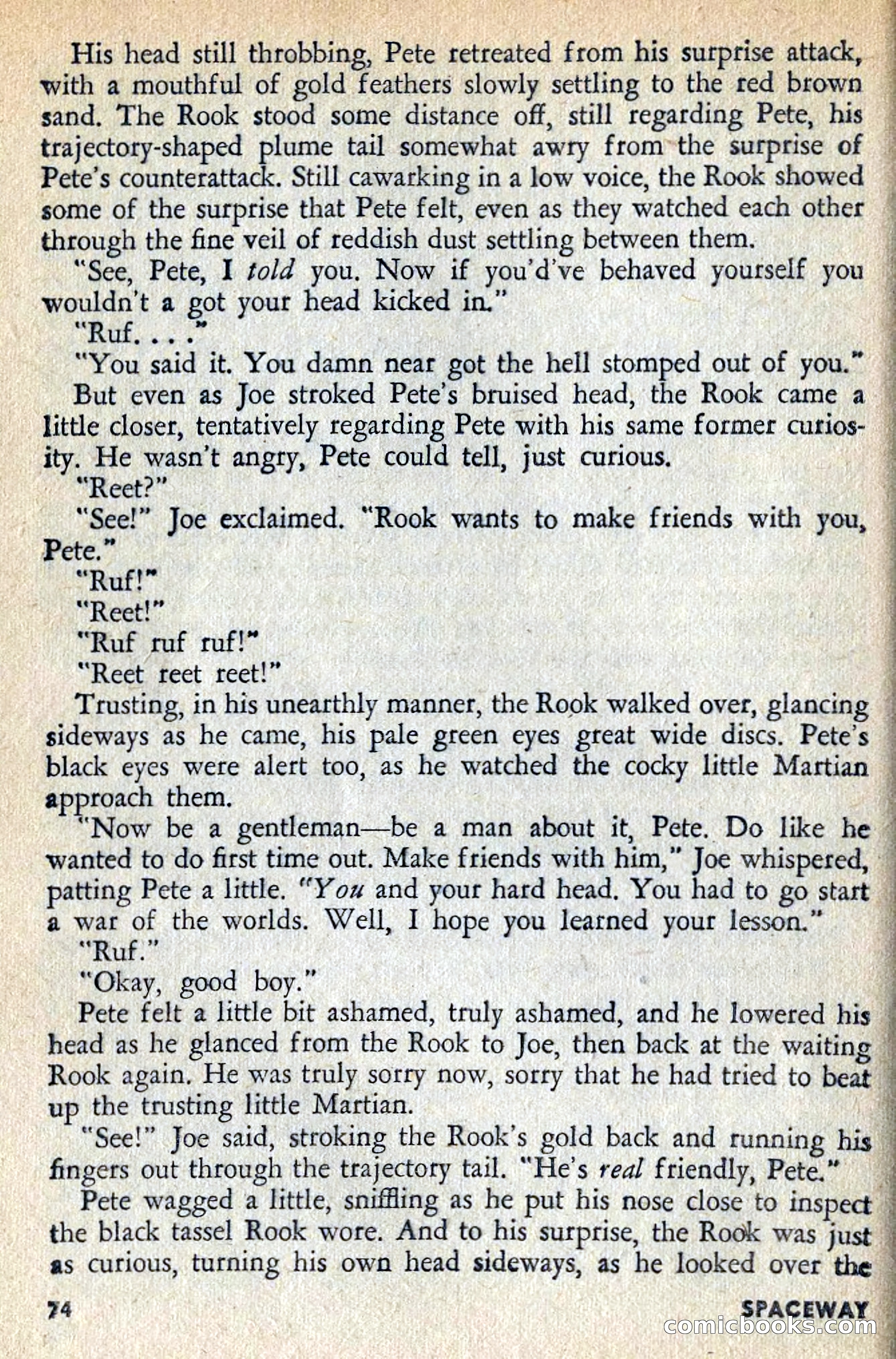 Spaceway, June 1954 — page 76 of 132