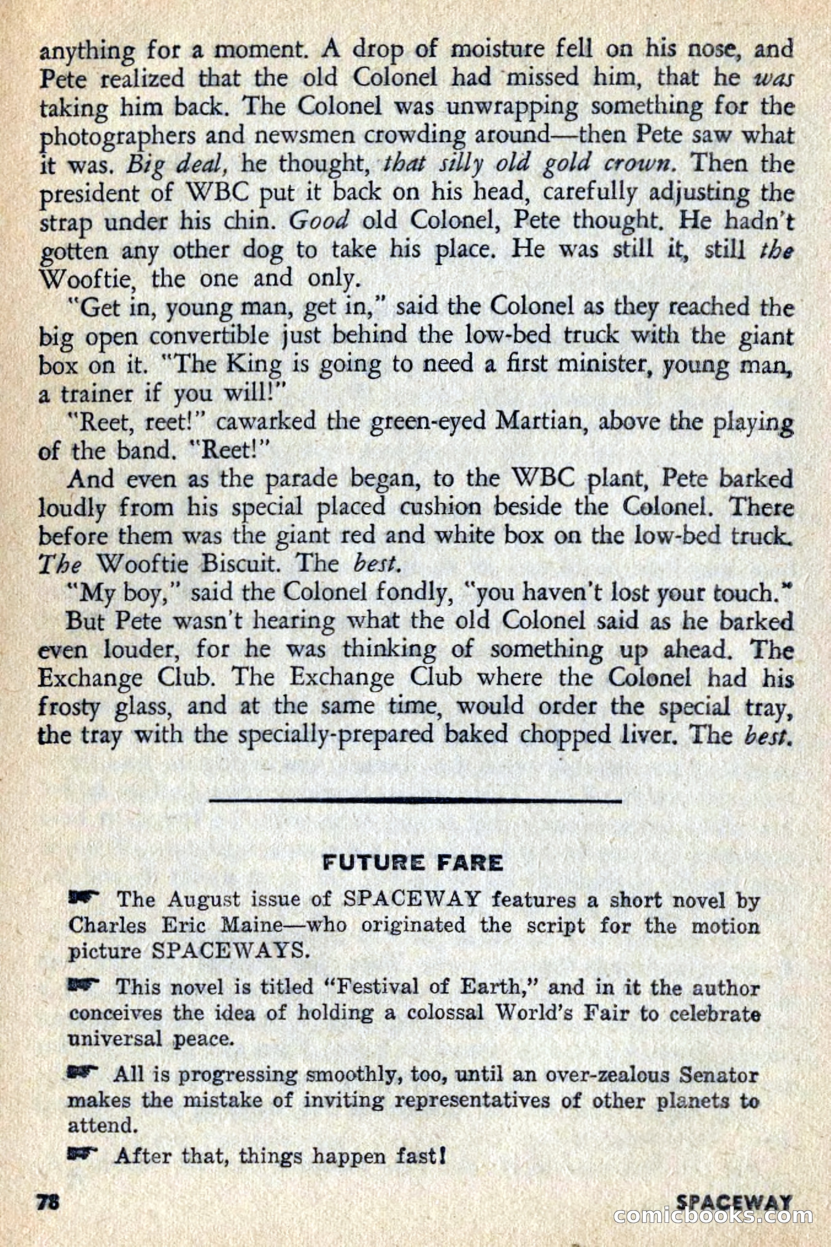 Spaceway, June 1954 — page 80 of 132