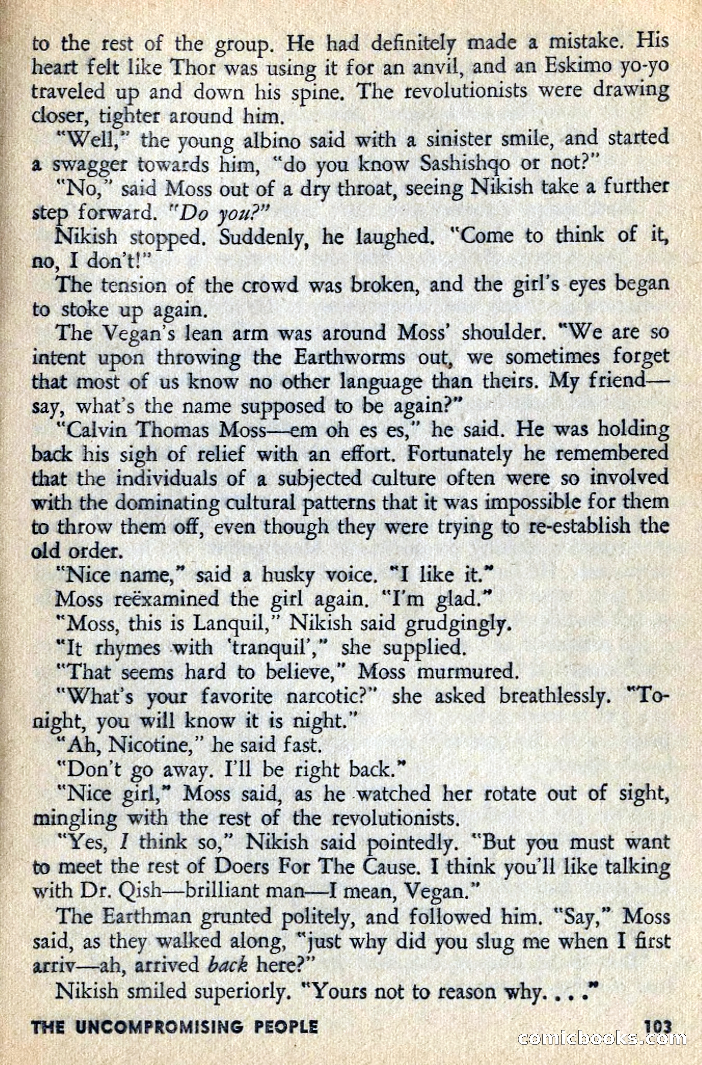 Spaceway, June 1954 — page 105 of 132