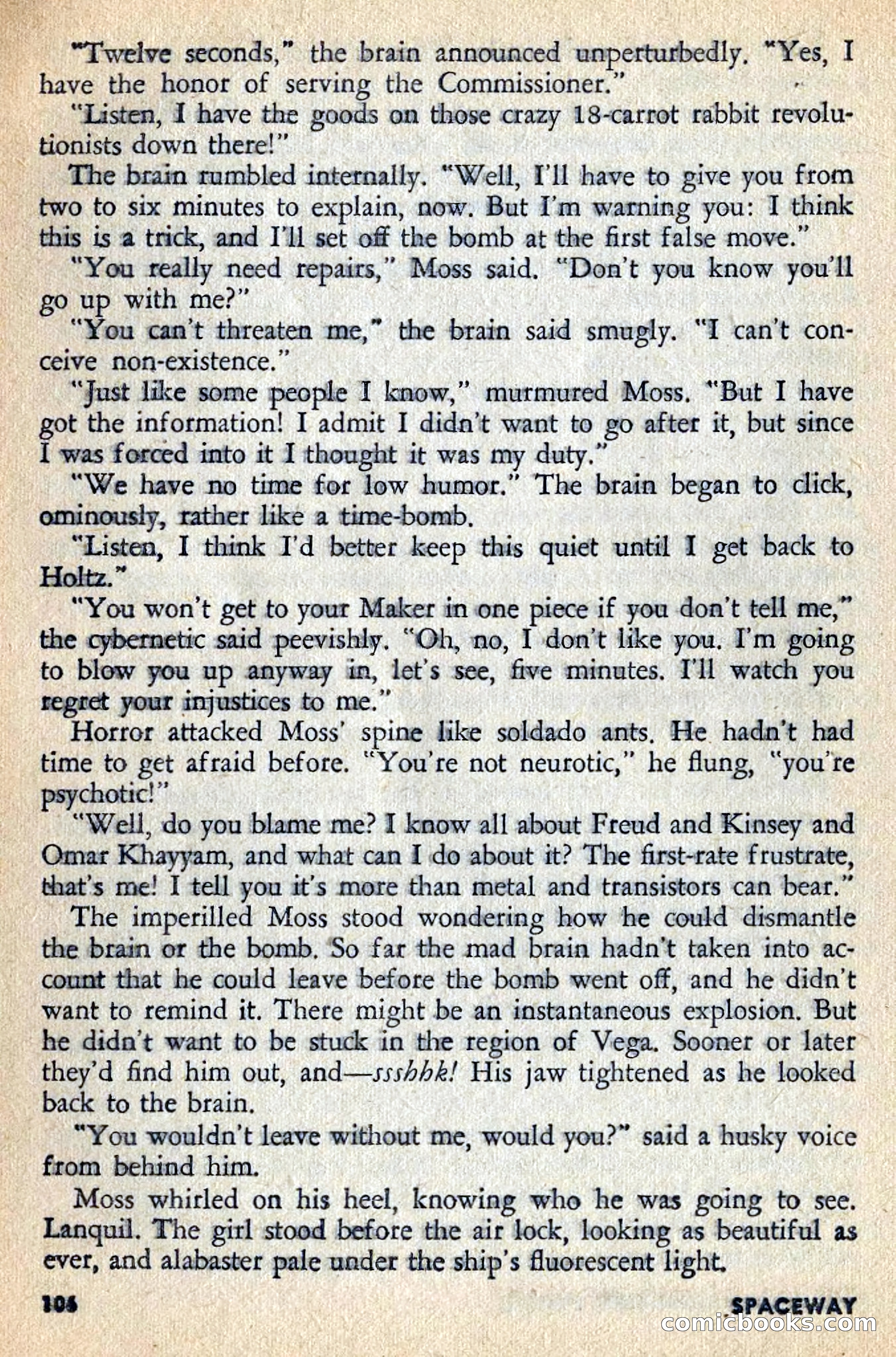 Spaceway, June 1954 — page 108 of 132