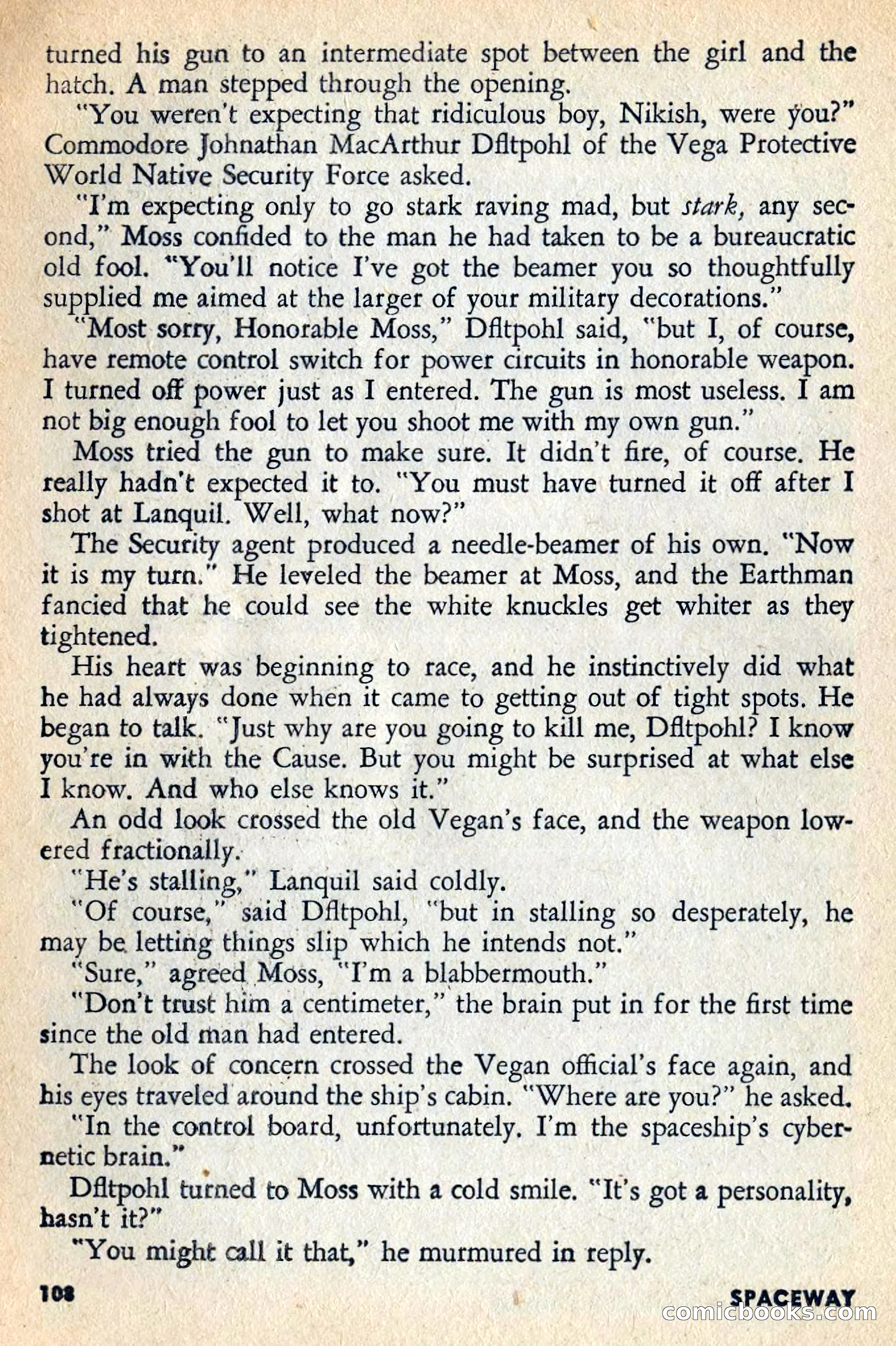 Spaceway, June 1954 — page 110 of 132