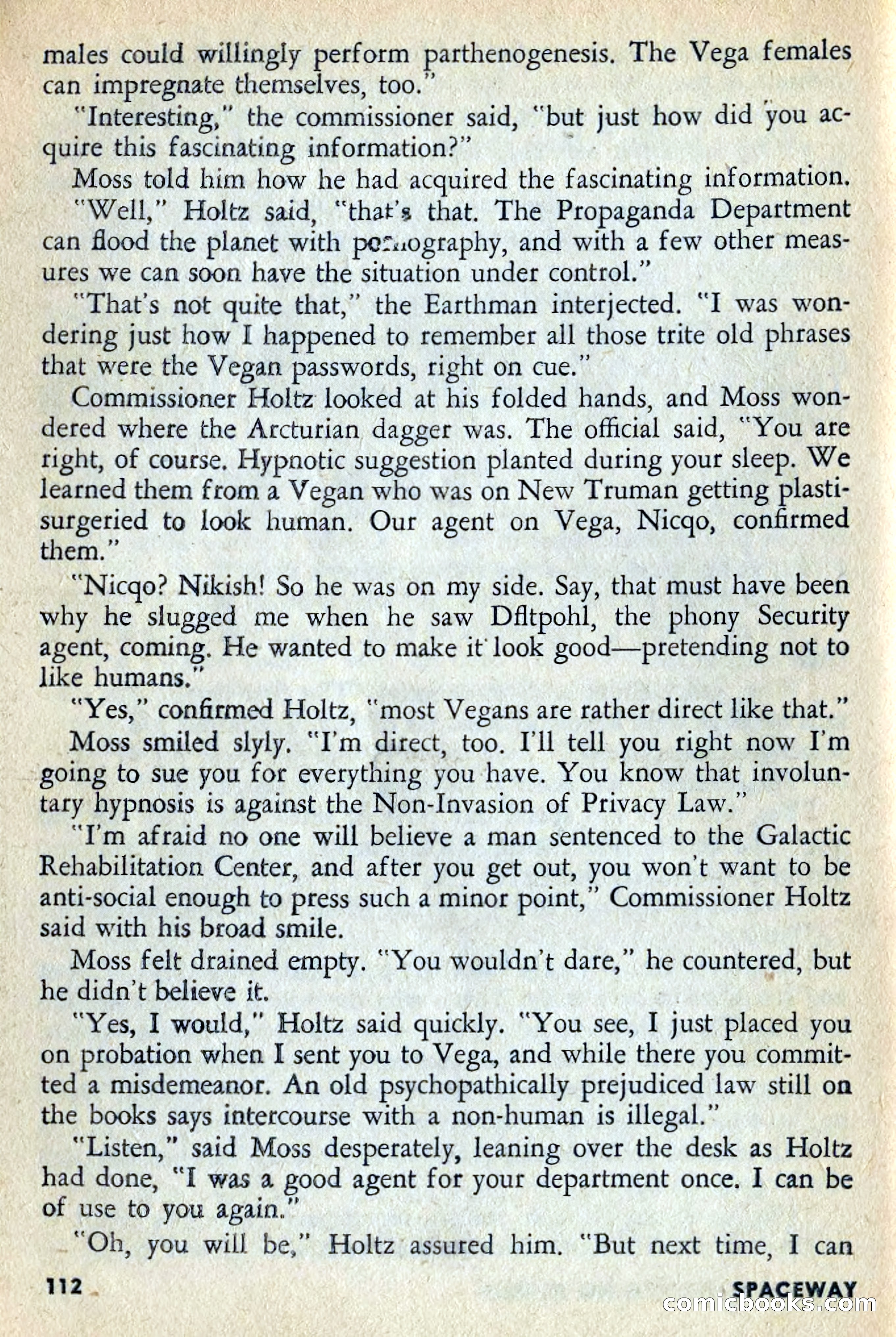 Spaceway, June 1954 — page 114 of 132