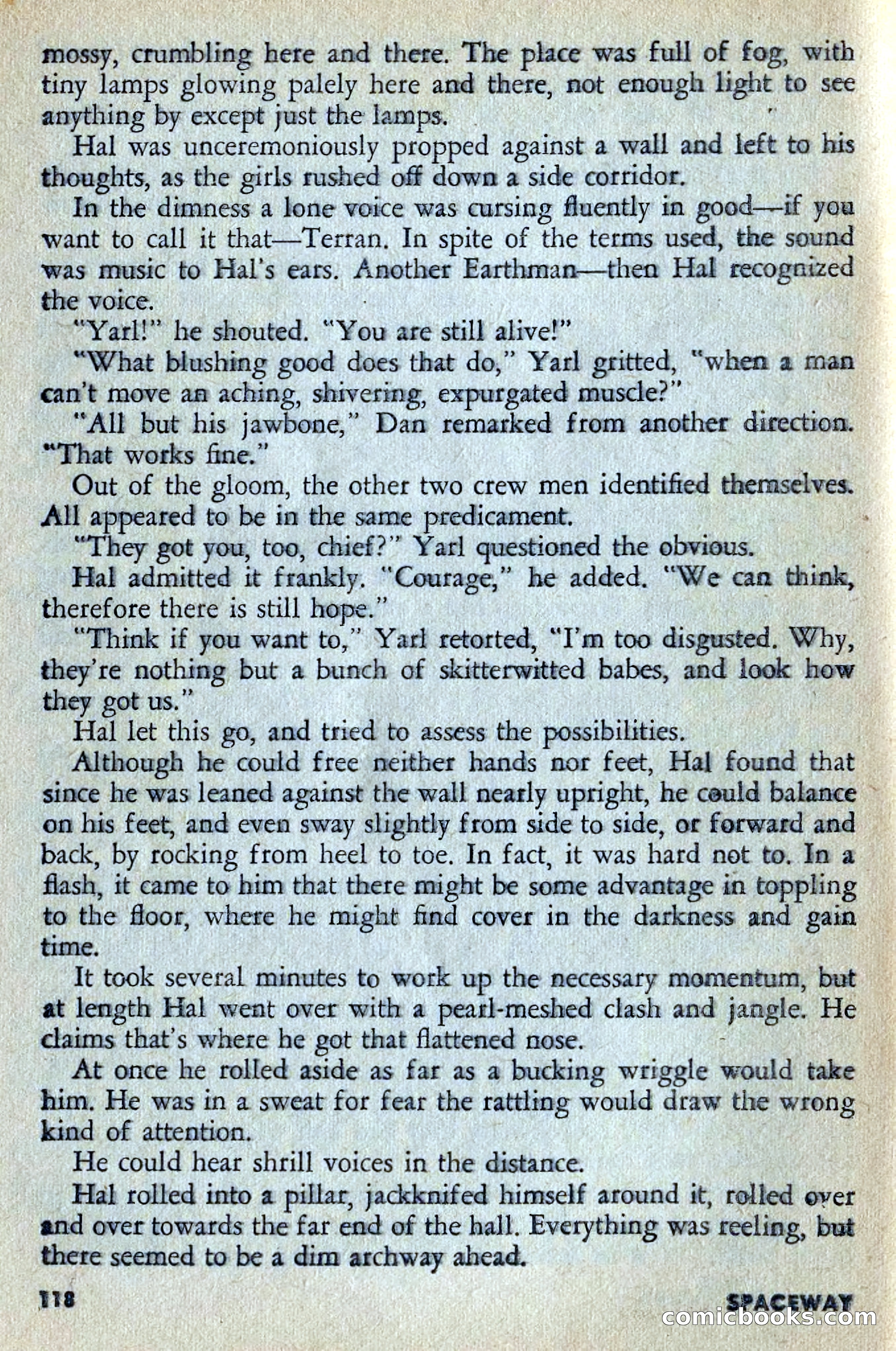 Spaceway, June 1954 — page 120 of 132
