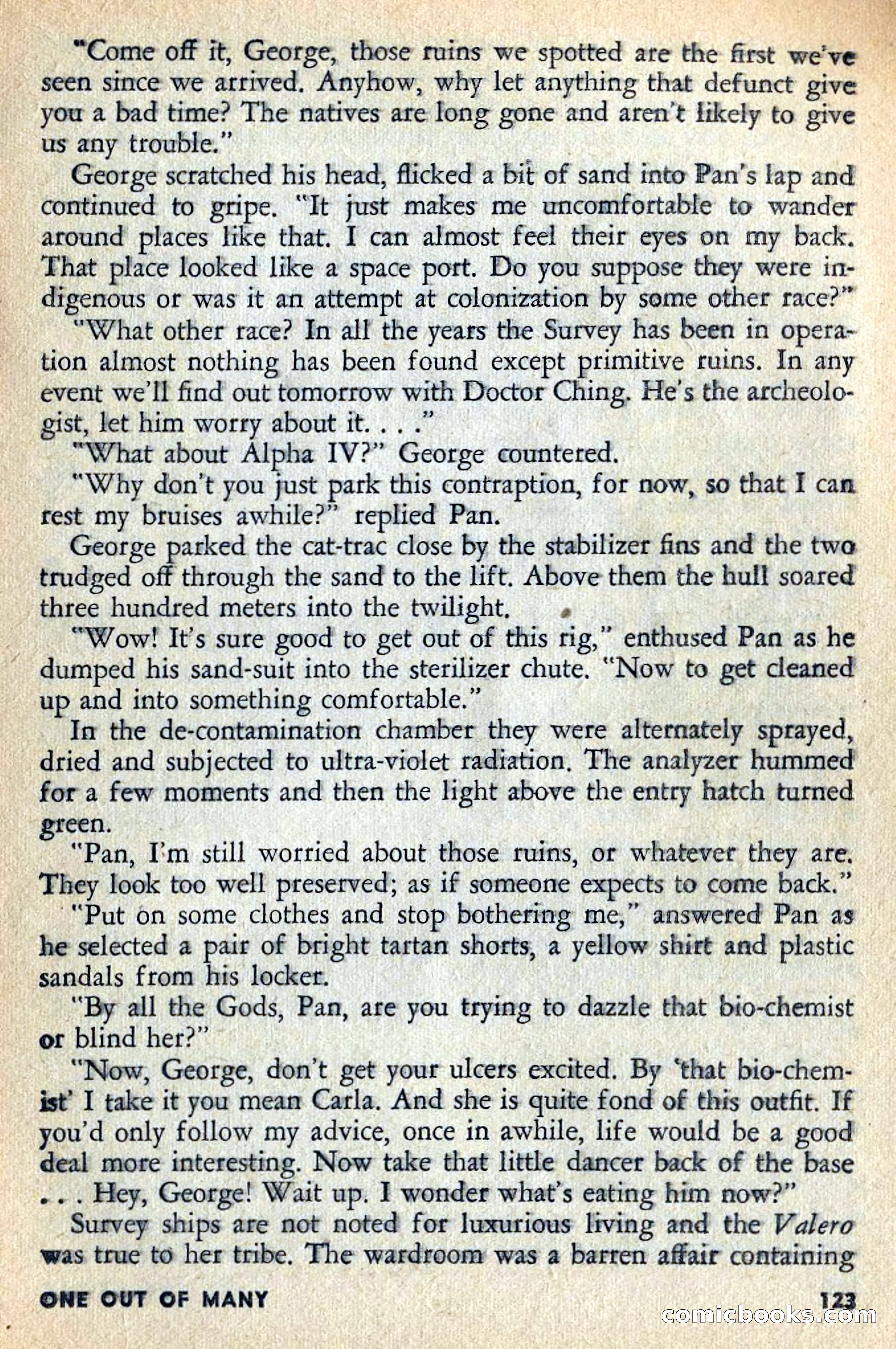 Spaceway, June 1954 — page 125 of 132