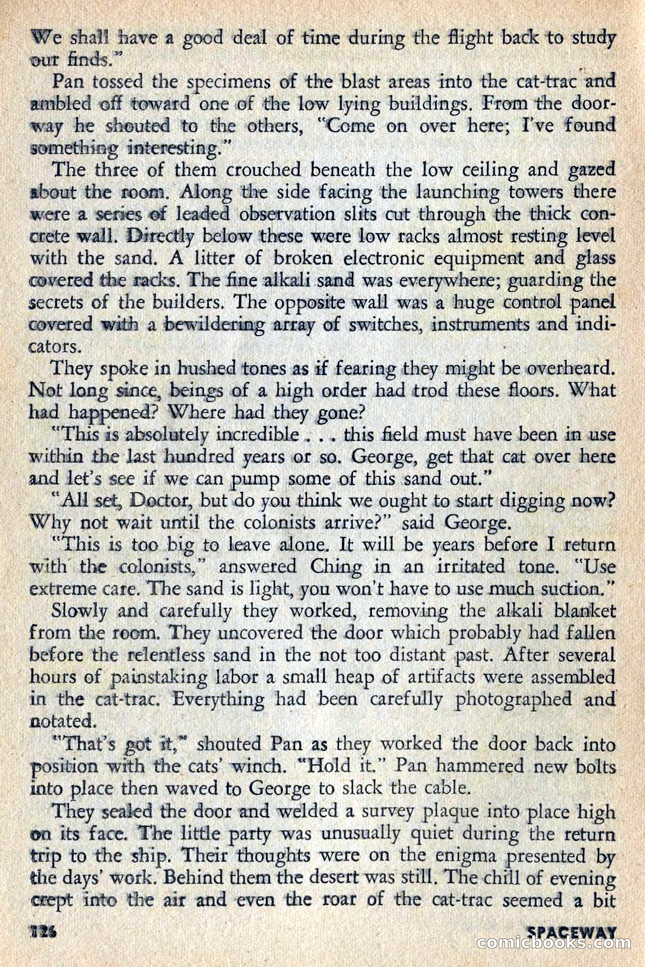 Spaceway, June 1954 — page 128 of 132