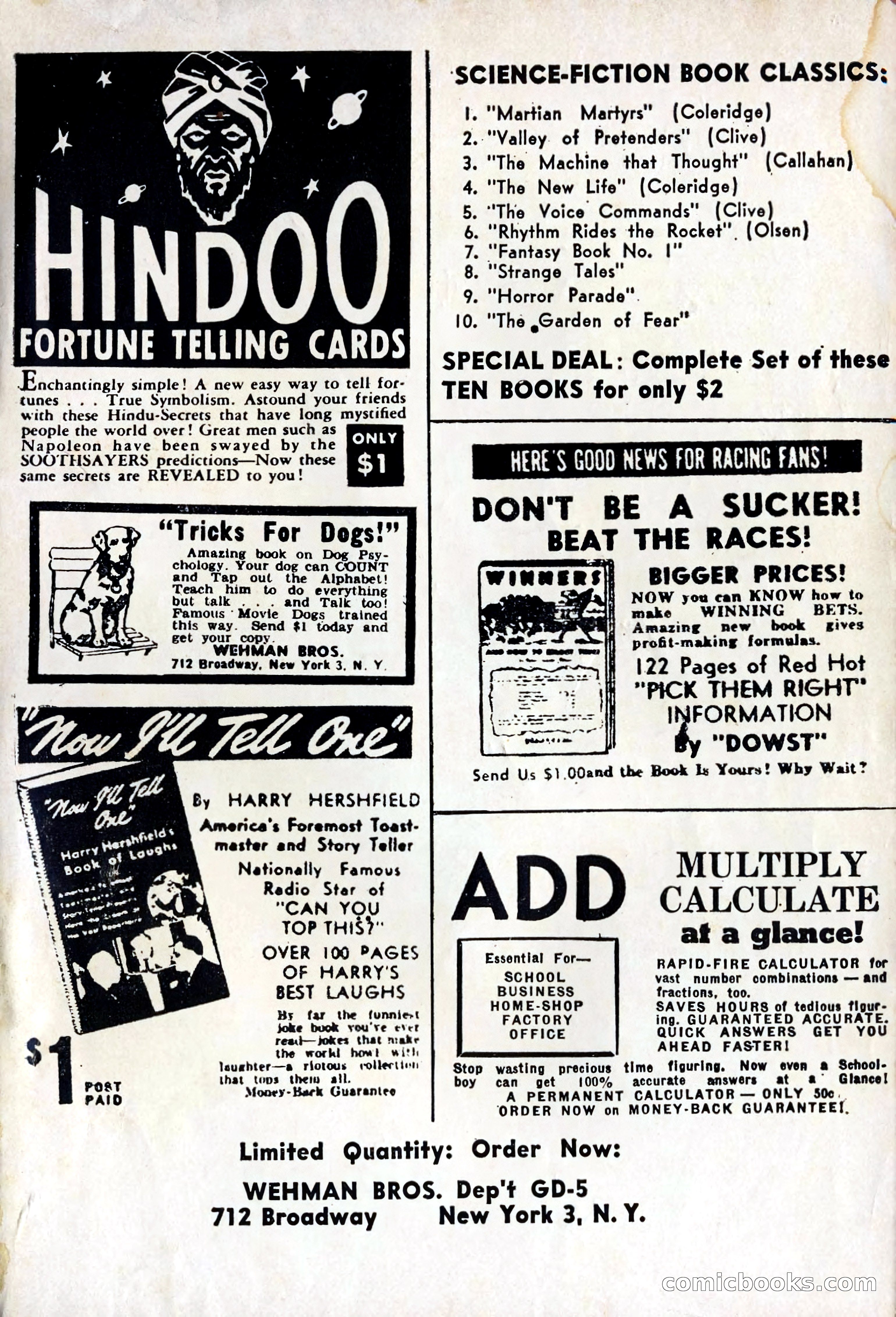 Spaceway, June 1954 — page 131 of 132