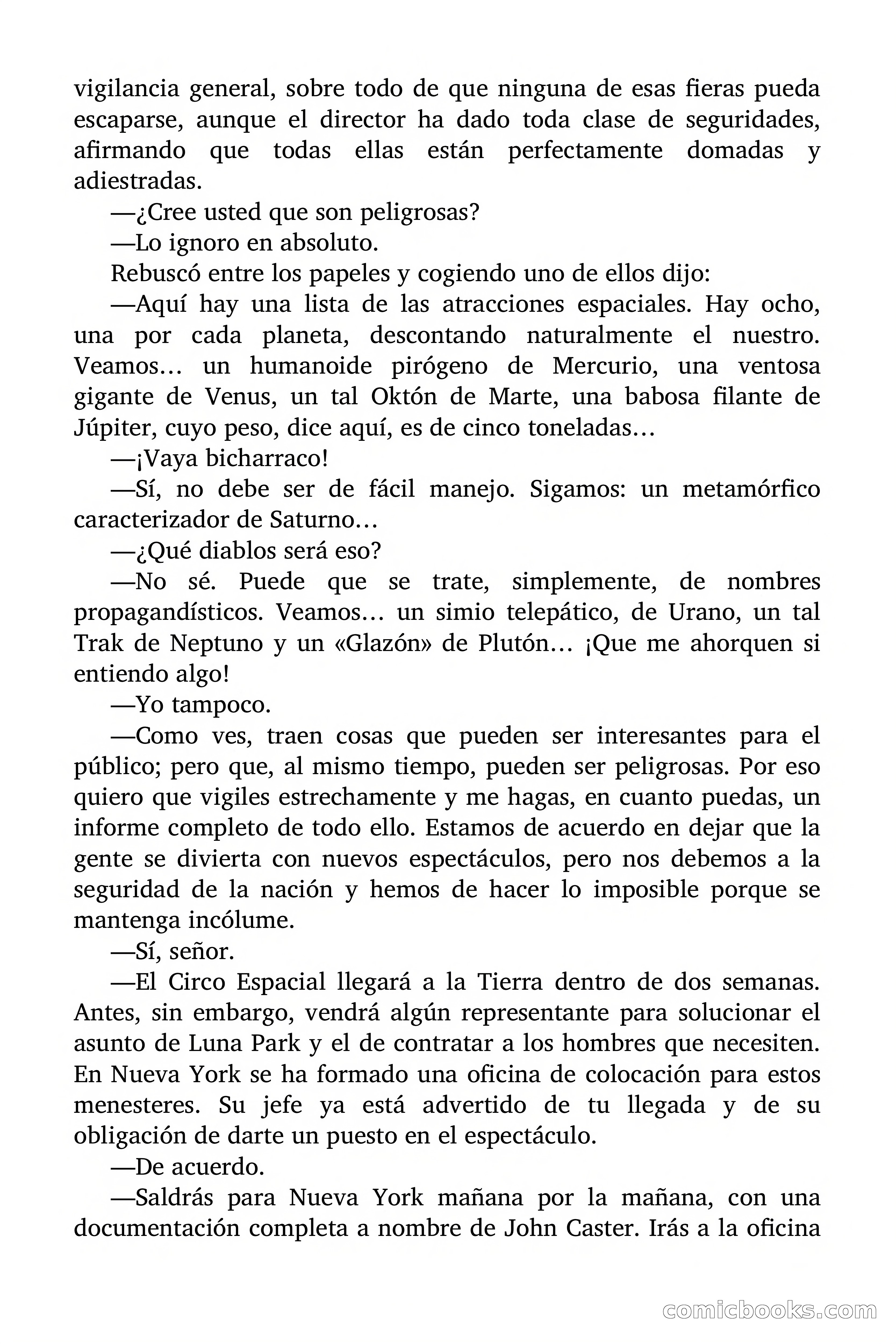 El secreto del Circo Espacial — page 10 of 100