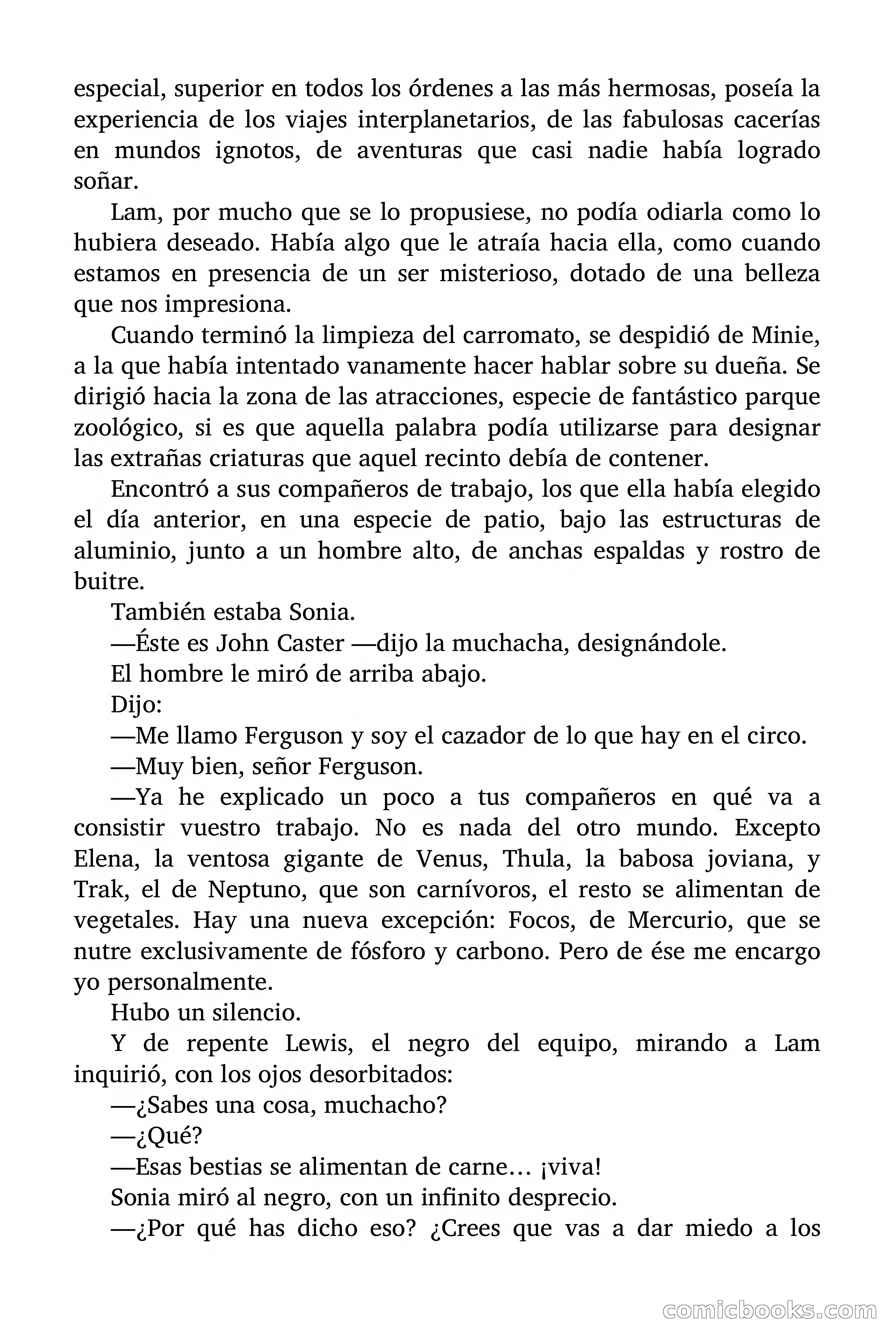 El secreto del Circo Espacial — page 18 of 100