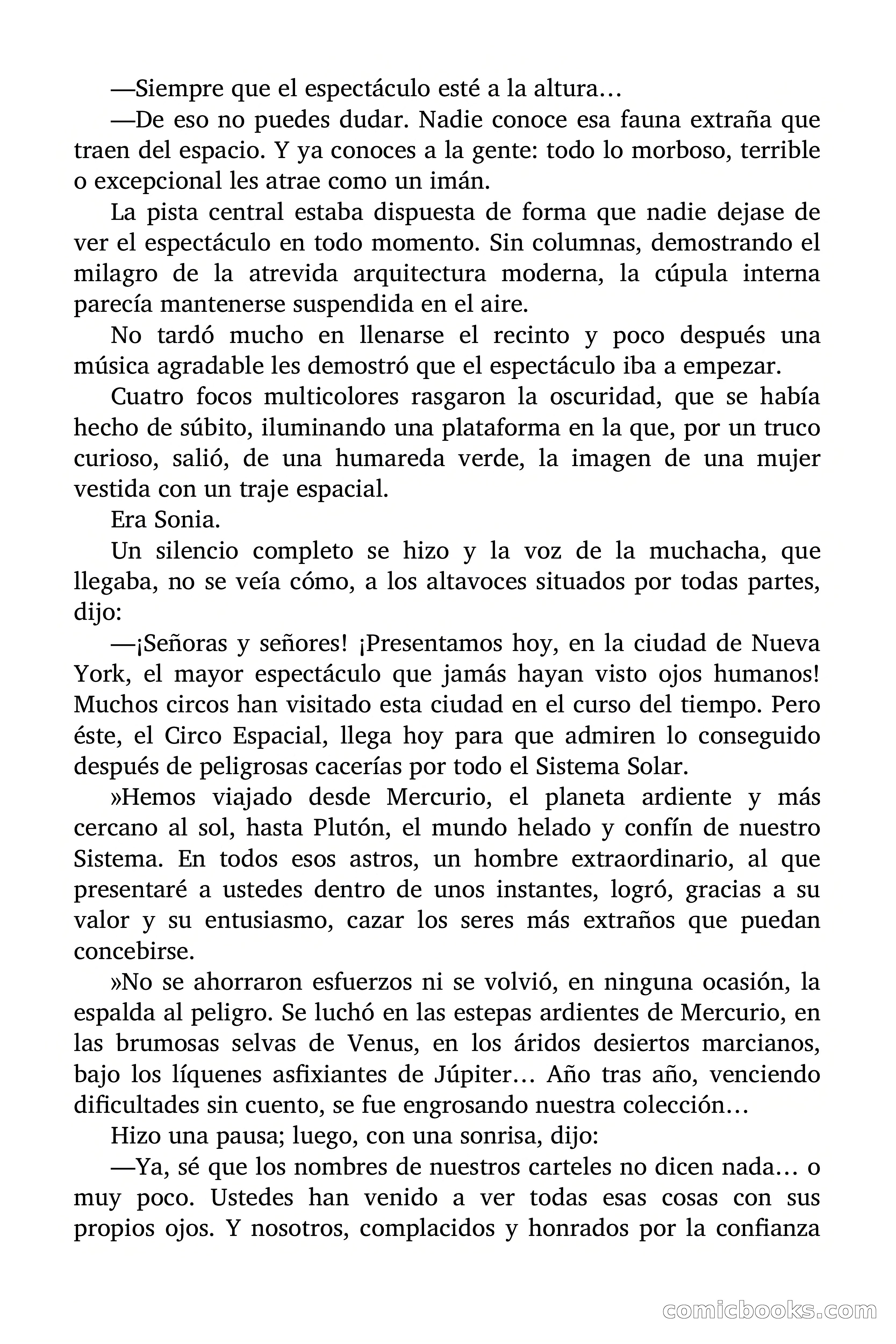 El secreto del Circo Espacial — page 26 of 100