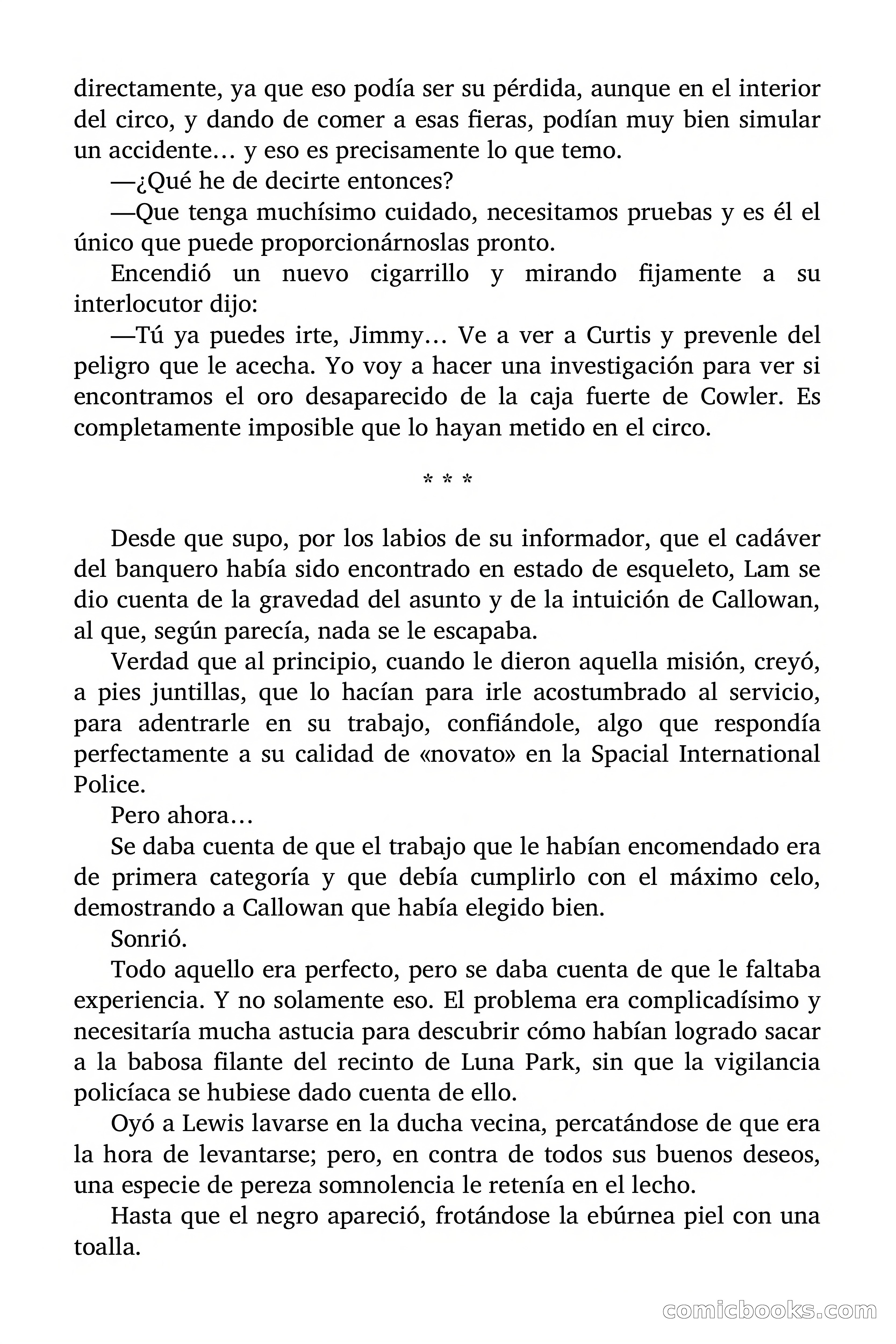 El secreto del Circo Espacial — page 56 of 100