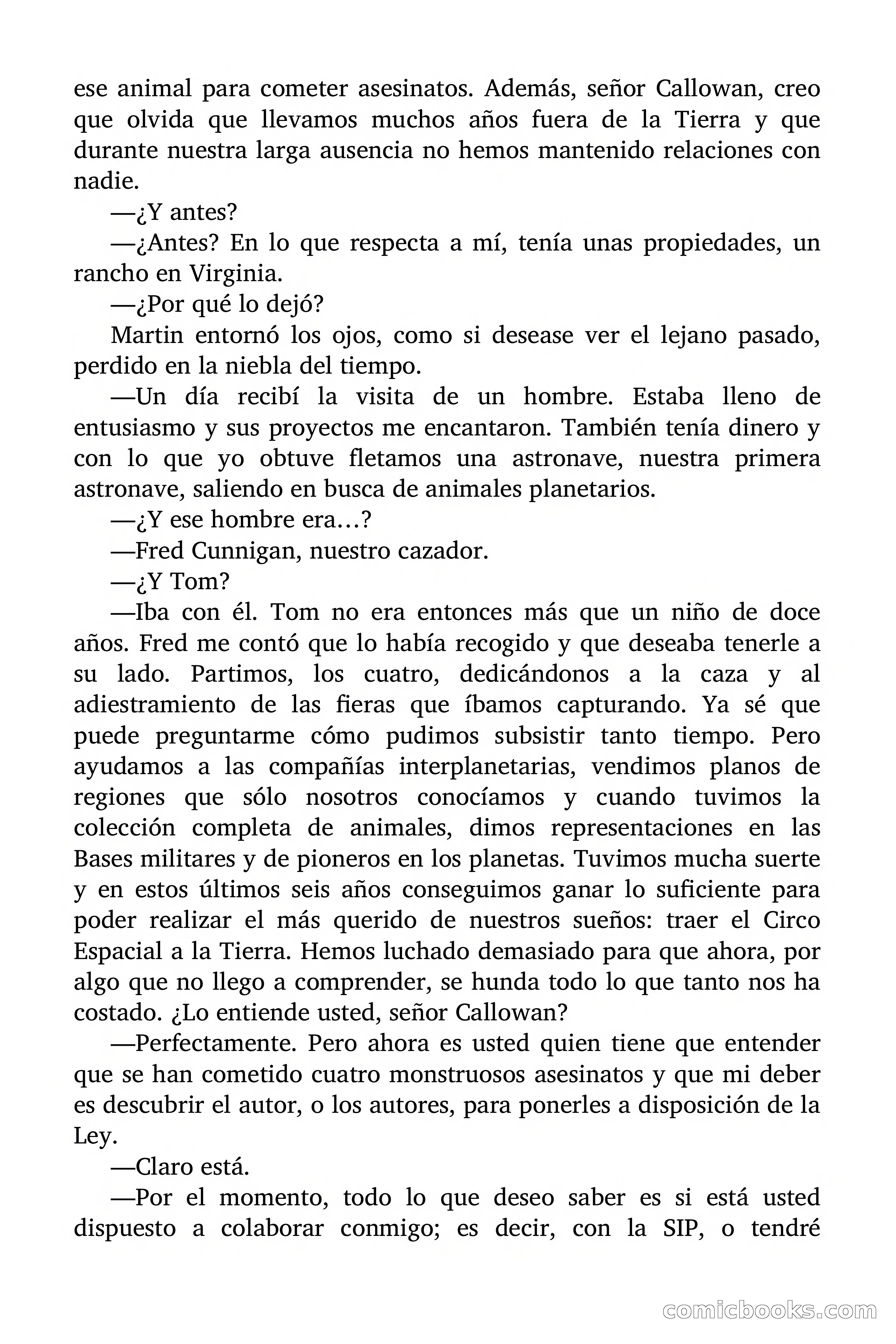 El secreto del Circo Espacial — page 66 of 100