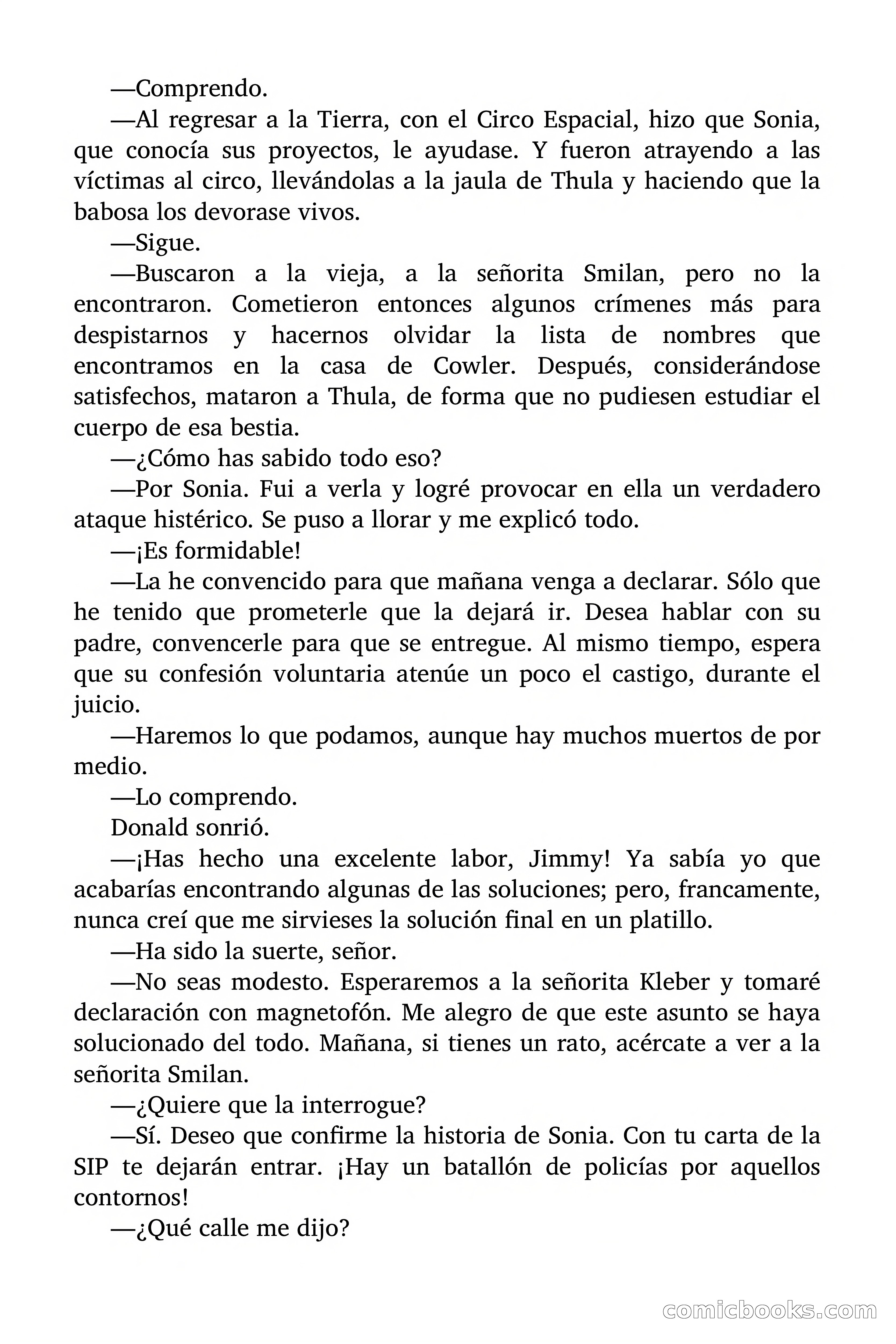 El secreto del Circo Espacial — page 80 of 100