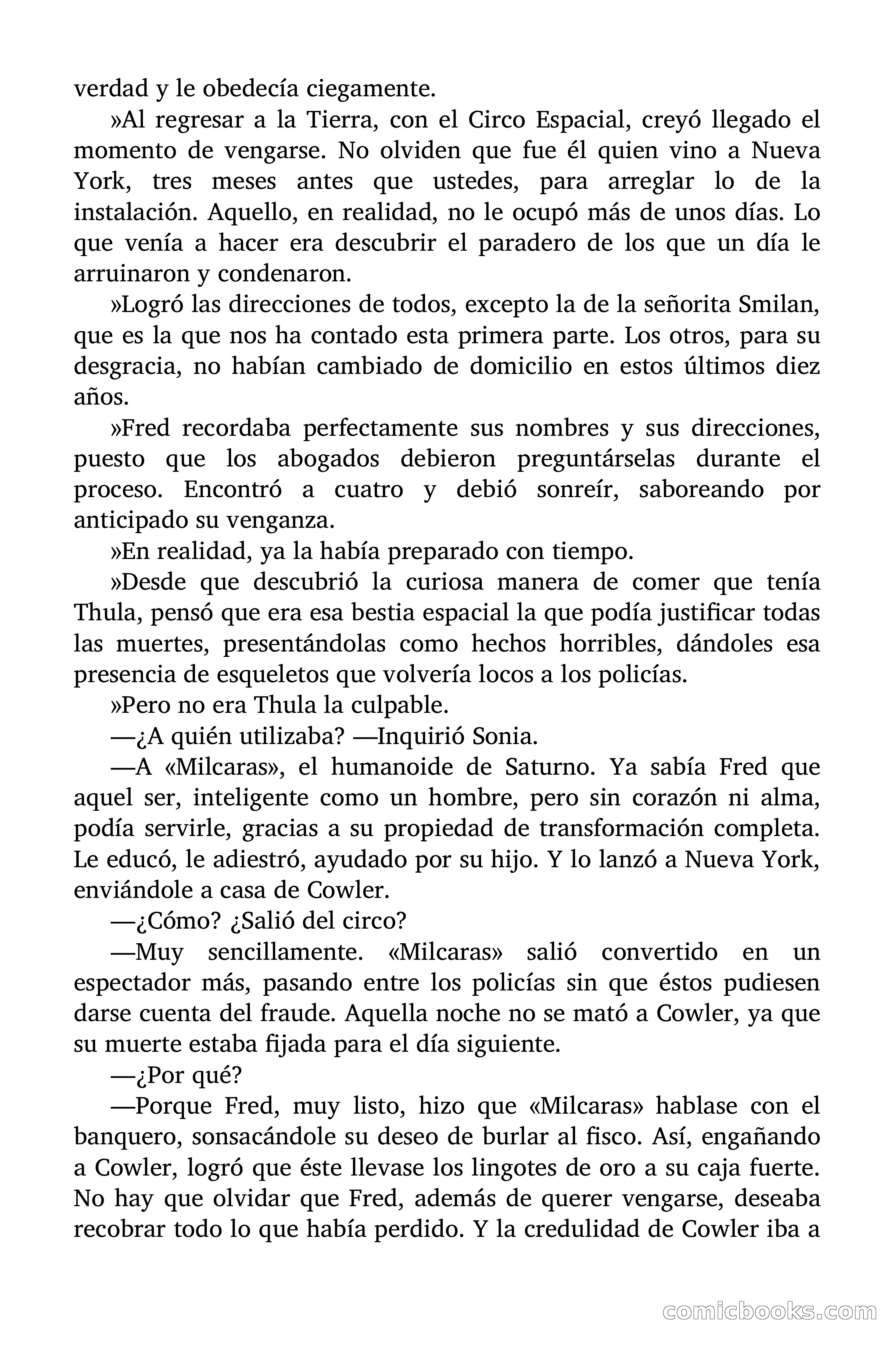 El secreto del Circo Espacial — page 91 of 100