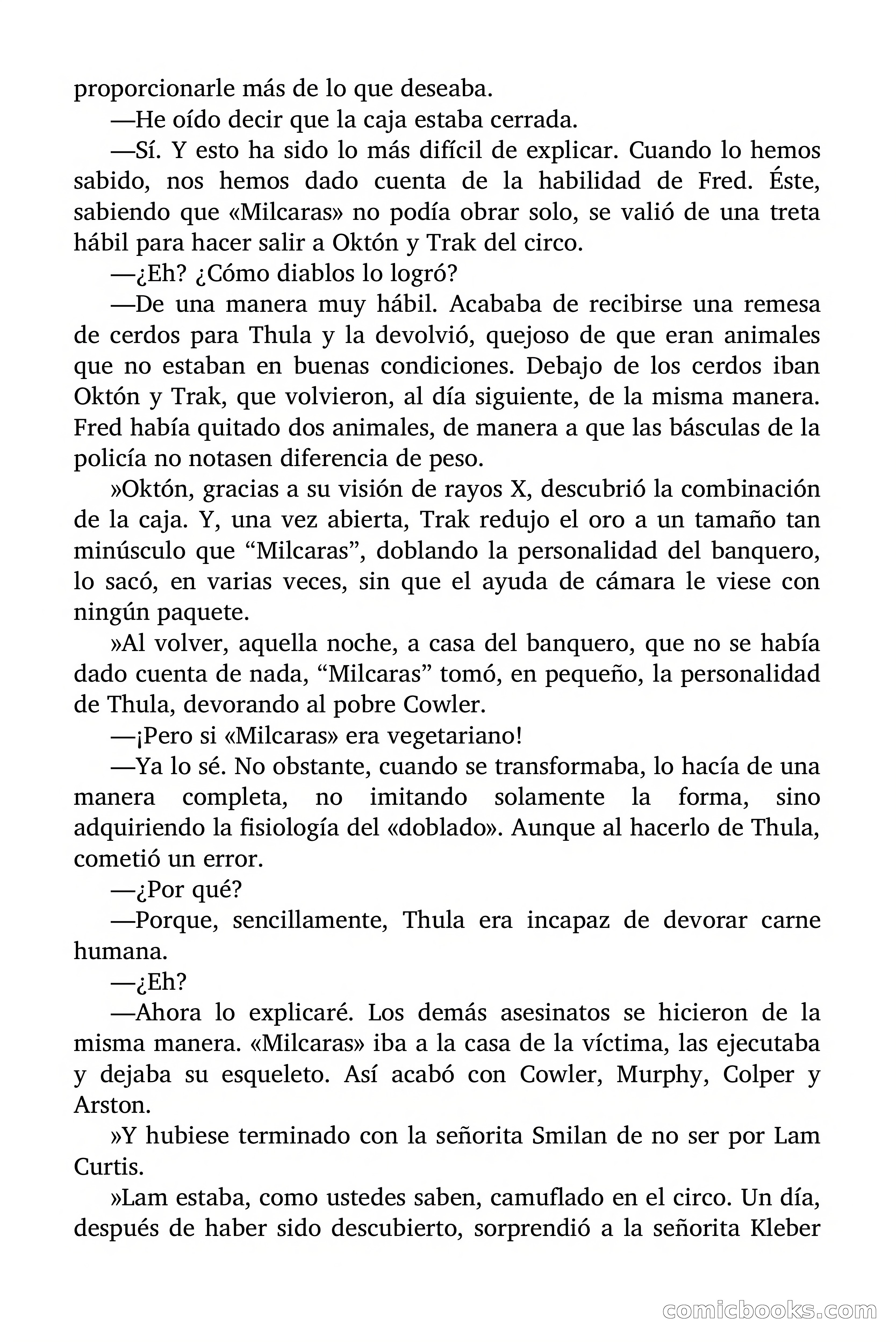 El secreto del Circo Espacial — page 92 of 100