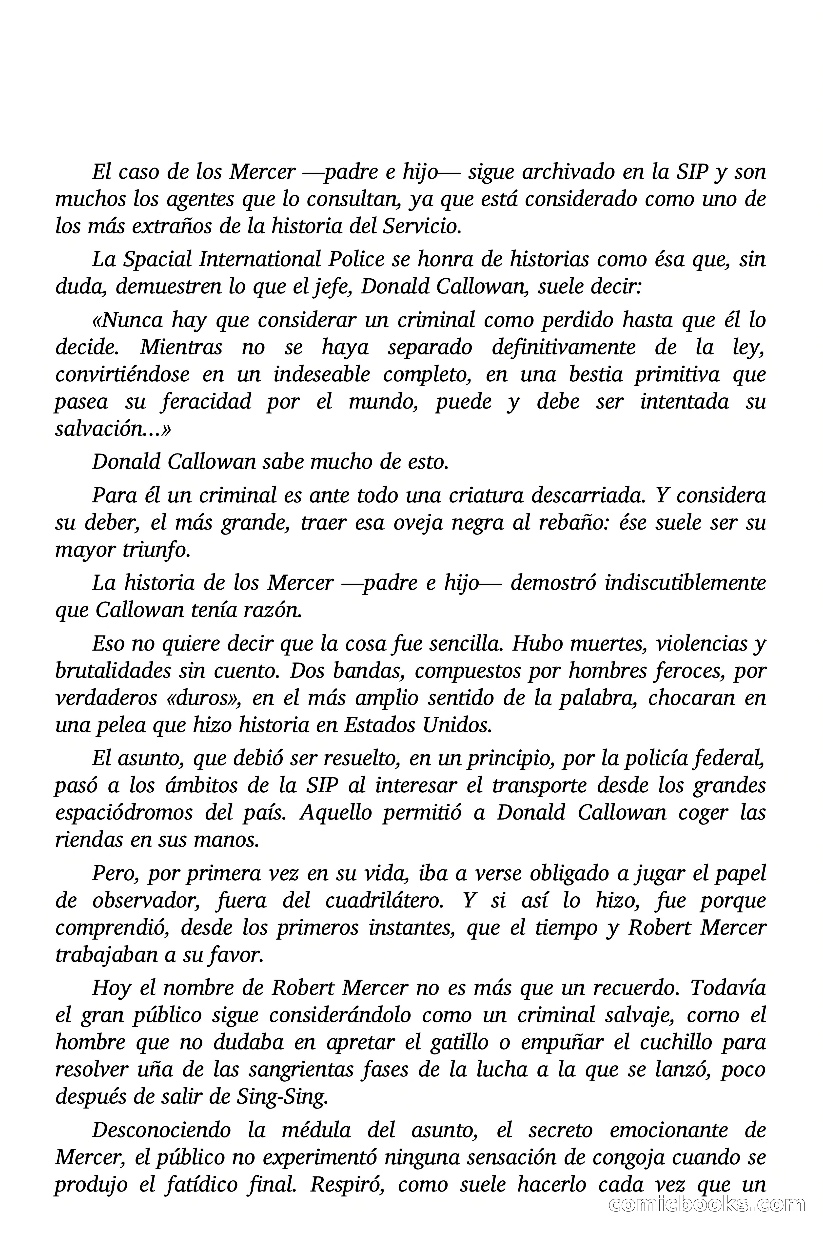 ¡Perjuro! (S.I.P. Special International Police) — page 5 of 100