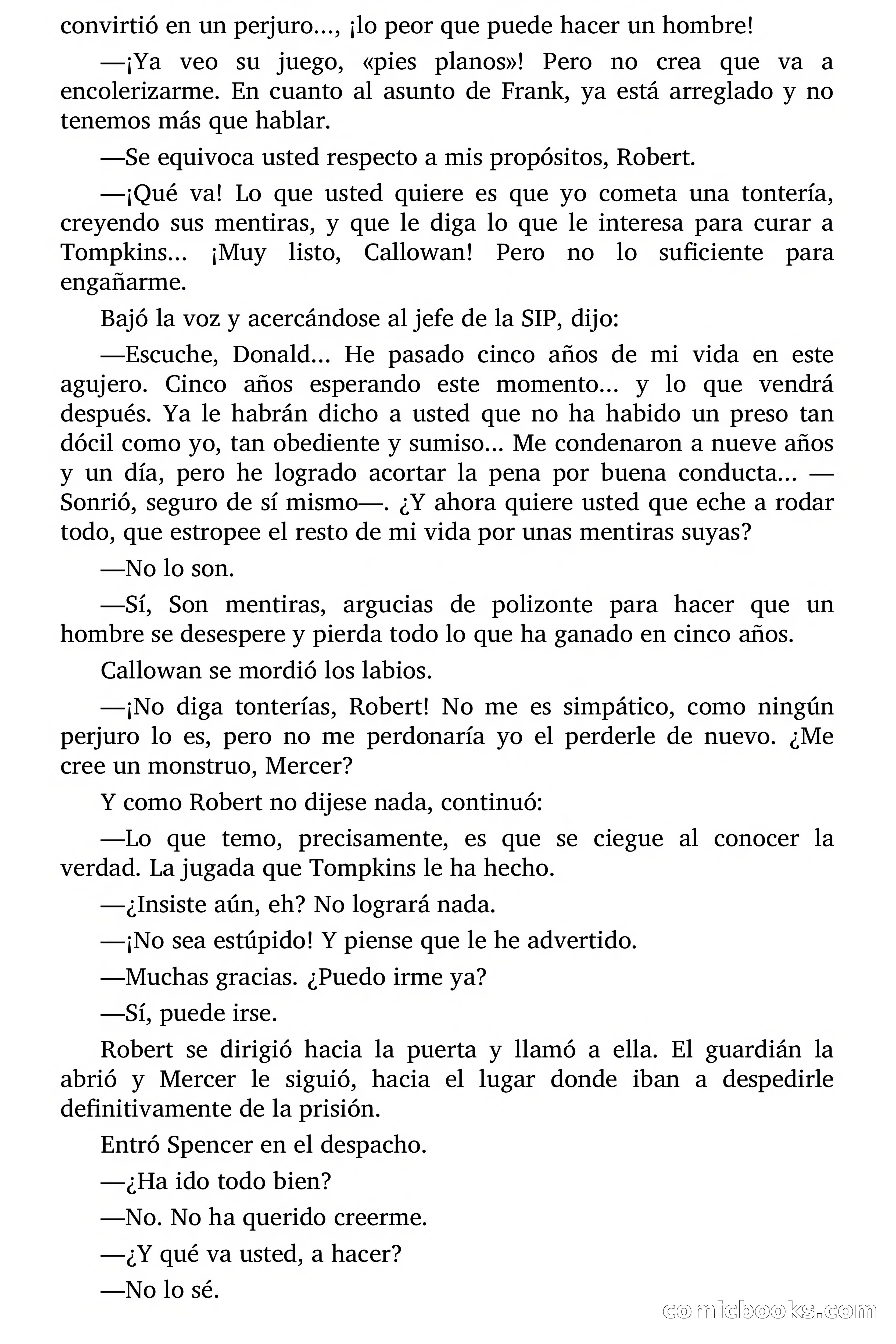 ¡Perjuro! (S.I.P. Special International Police) — page 25 of 100