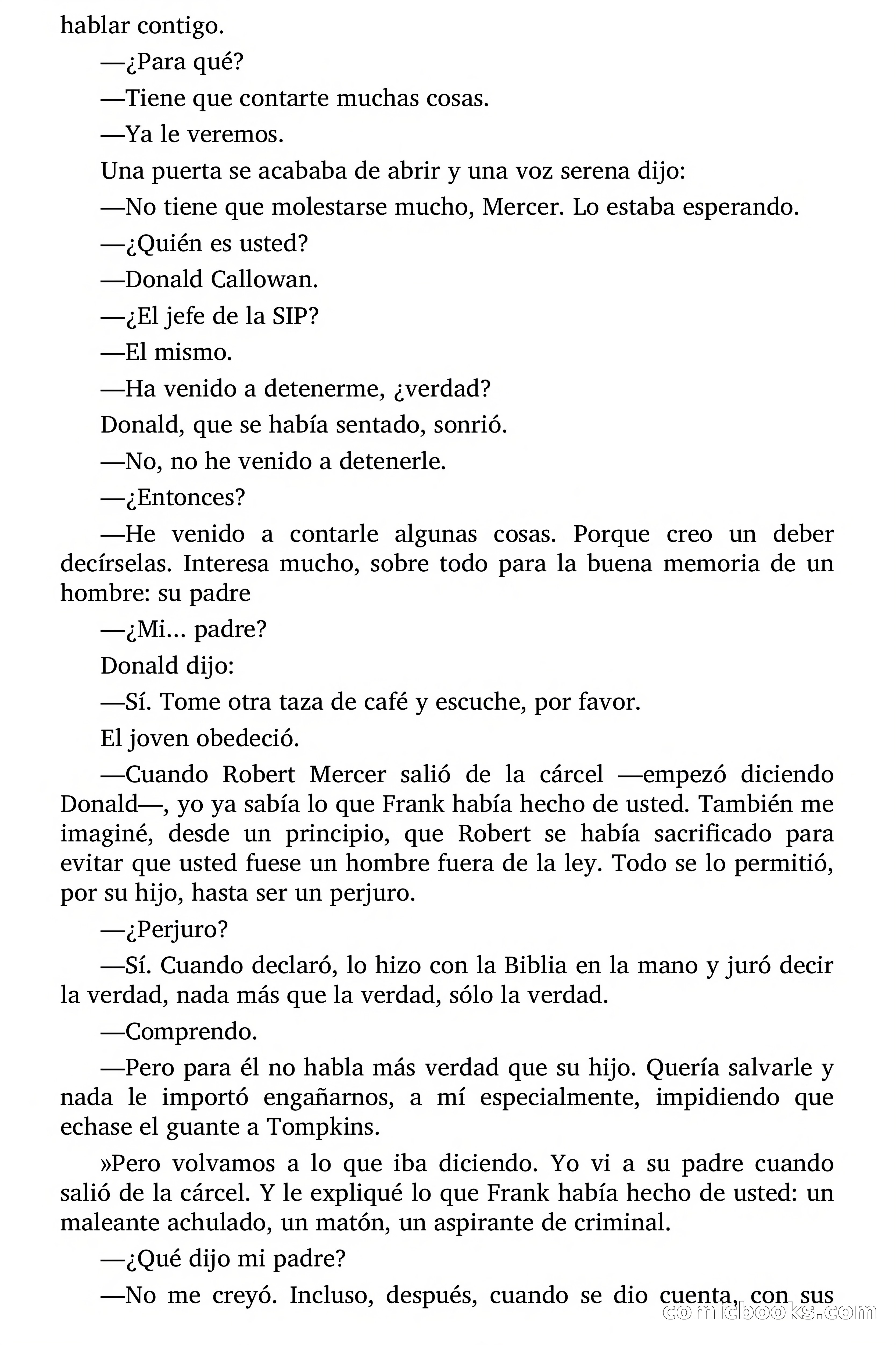 ¡Perjuro! (S.I.P. Special International Police) — page 84 of 100