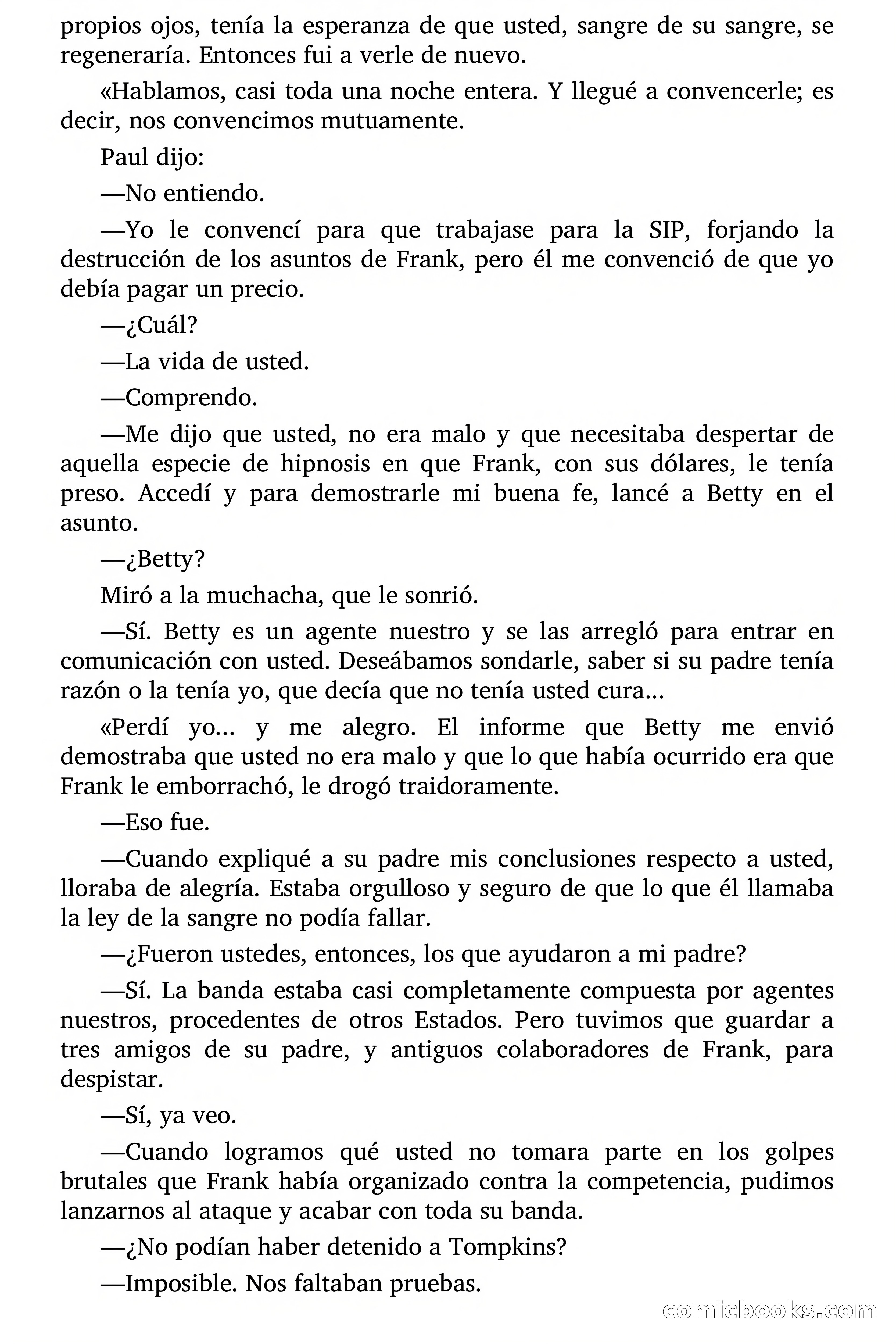 ¡Perjuro! (S.I.P. Special International Police) — page 85 of 100