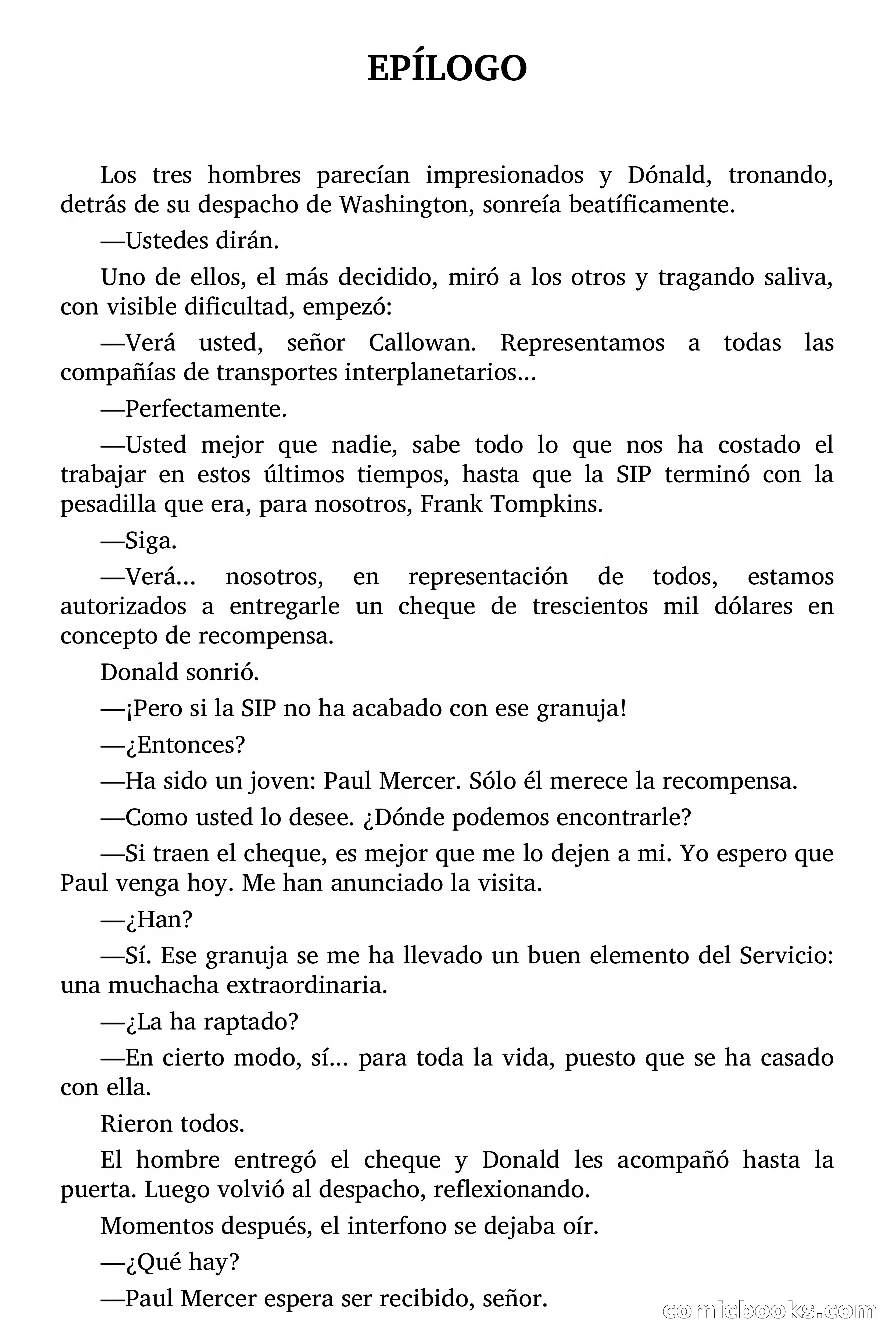¡Perjuro! (S.I.P. Special International Police) — page 87 of 100
