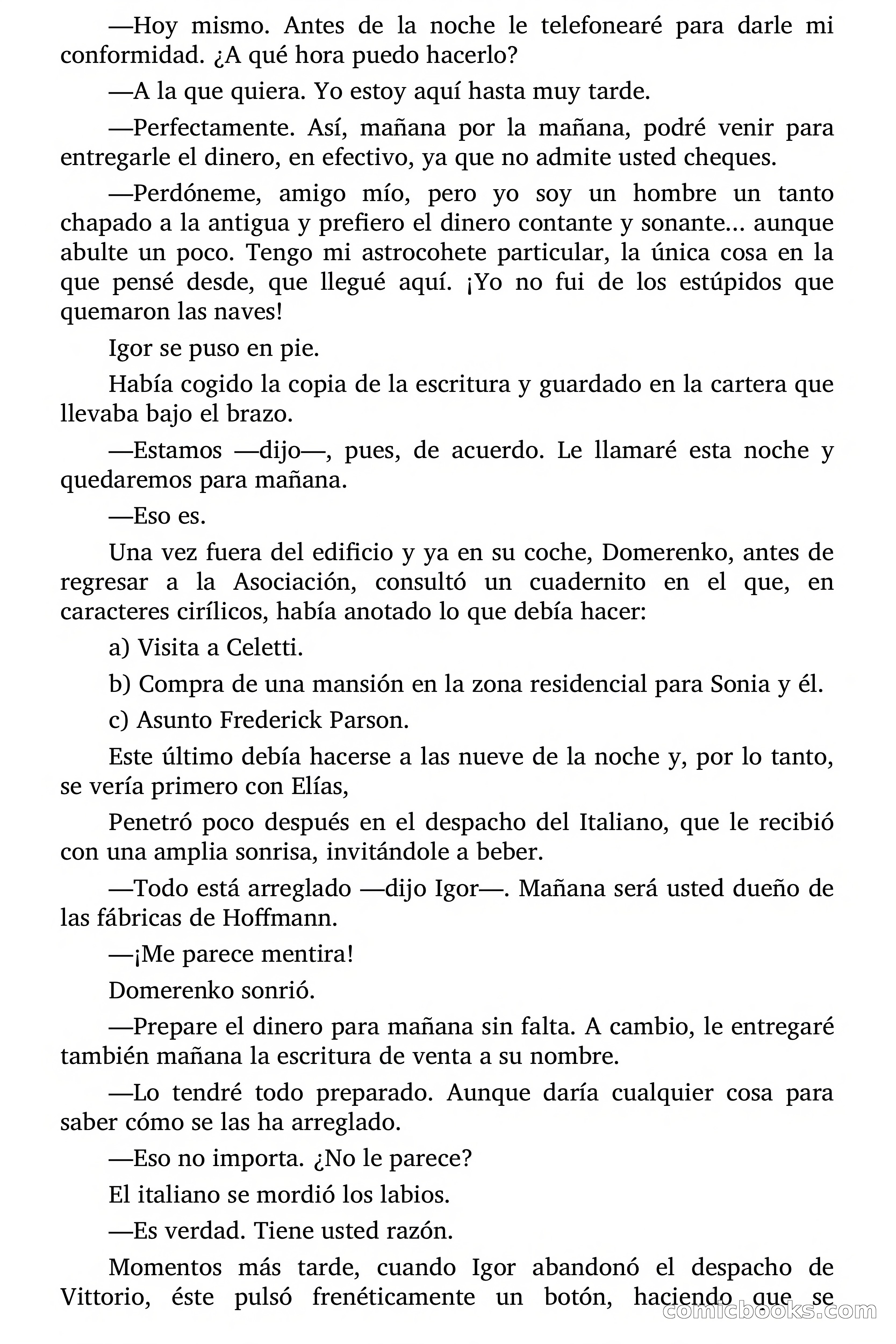 Asesinato, Servicio Garantizado — page 41 of 88