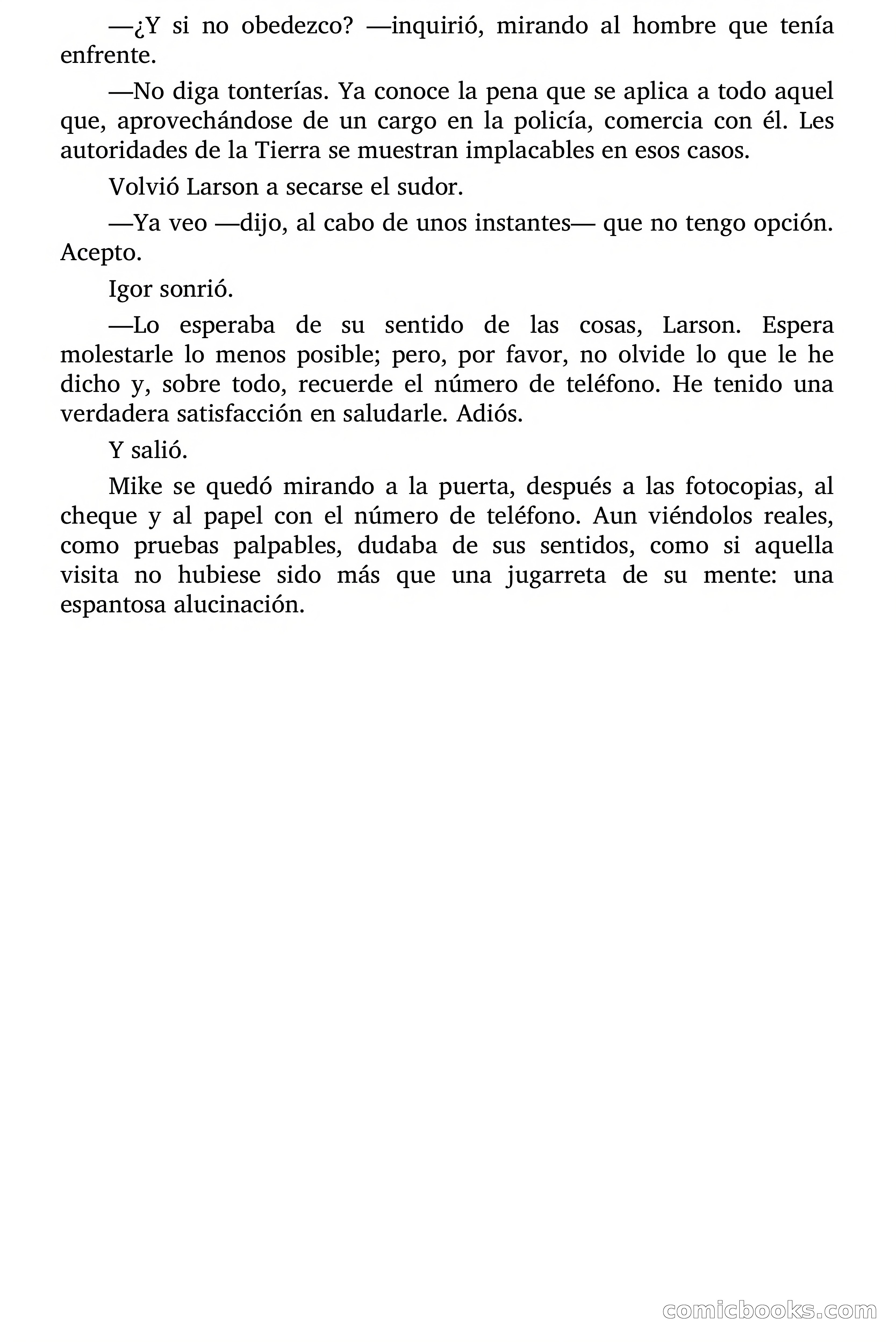 Asesinato, Servicio Garantizado — page 54 of 88
