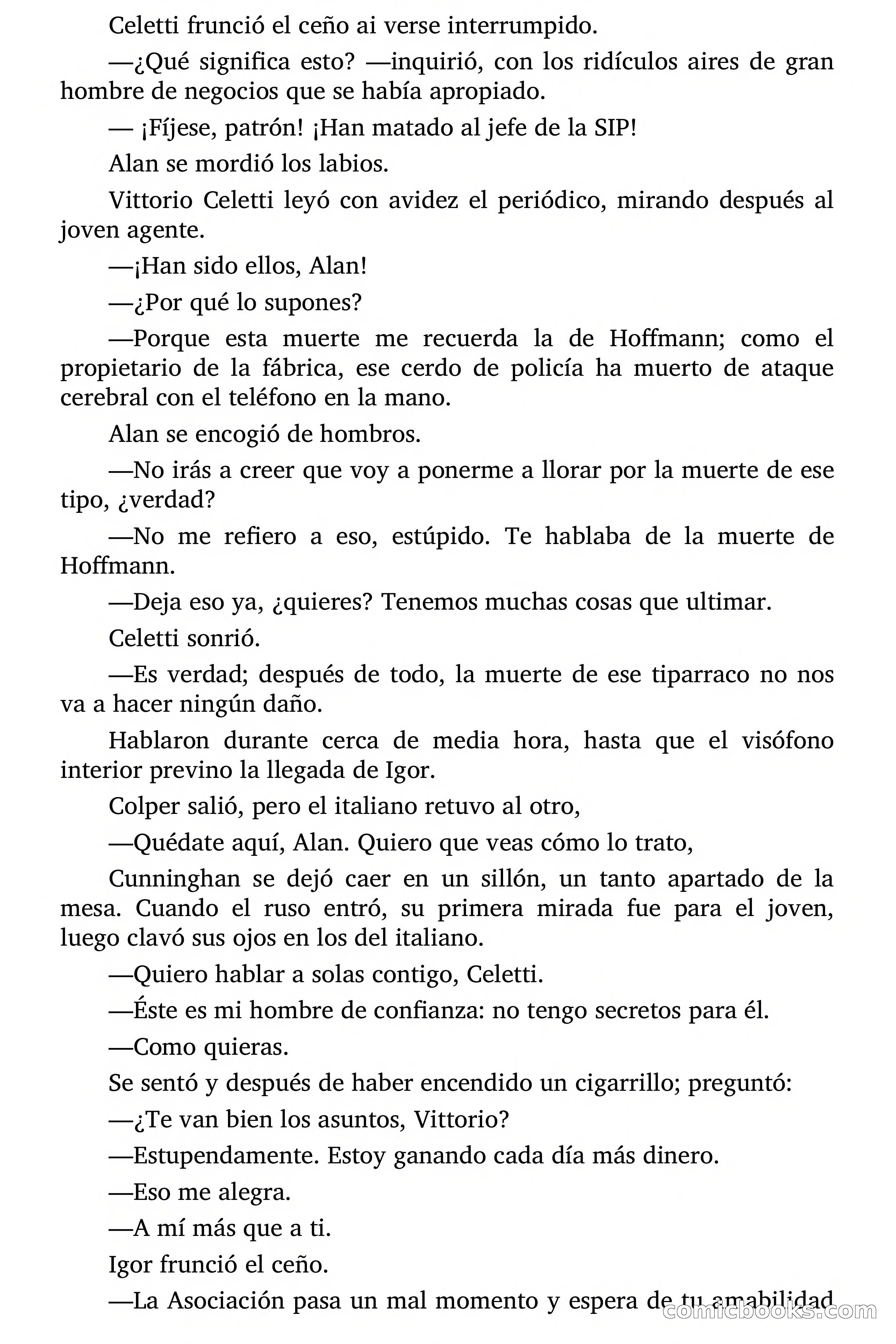 Asesinato, Servicio Garantizado — page 76 of 88
