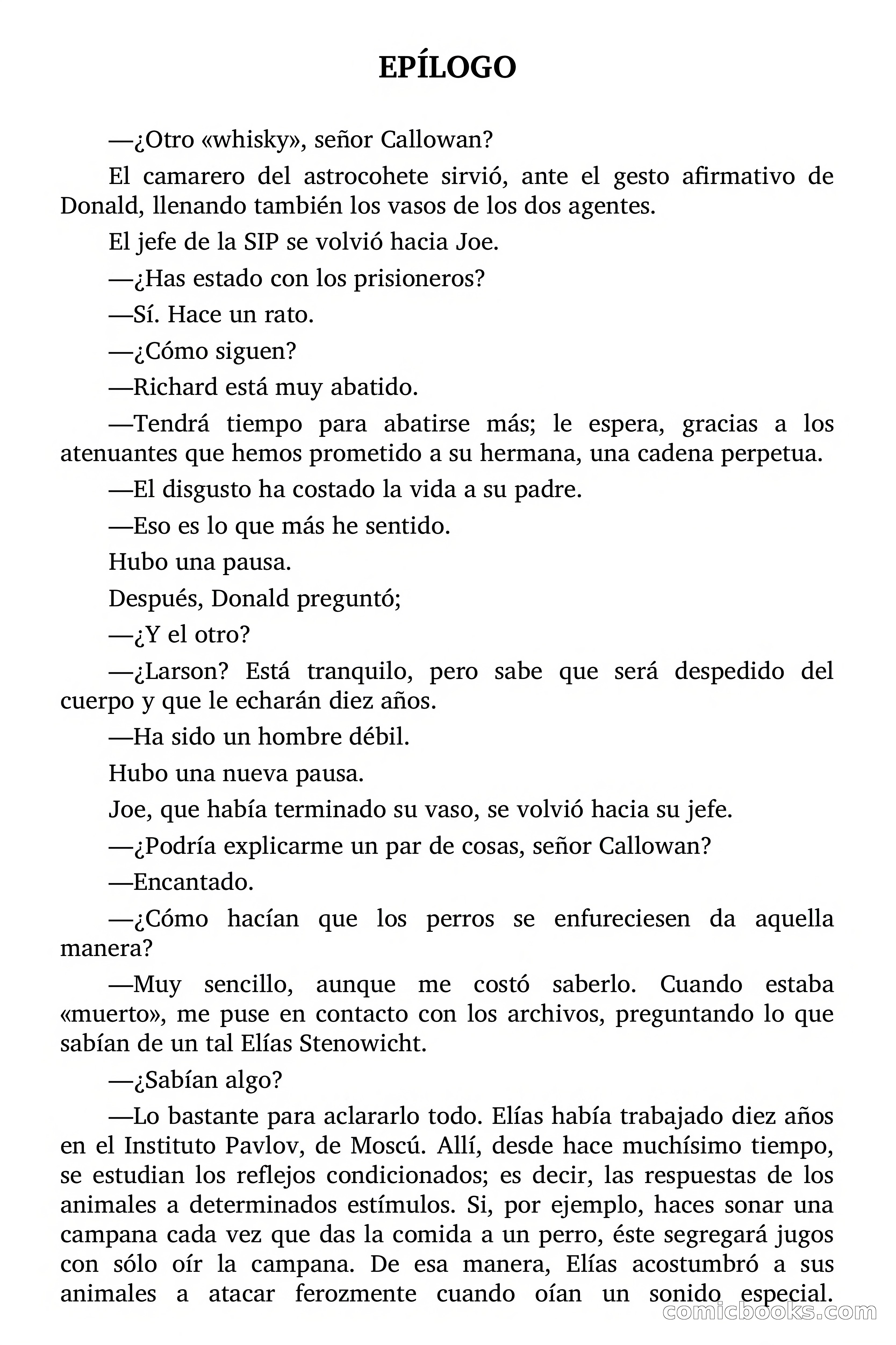 Asesinato, Servicio Garantizado — page 84 of 88