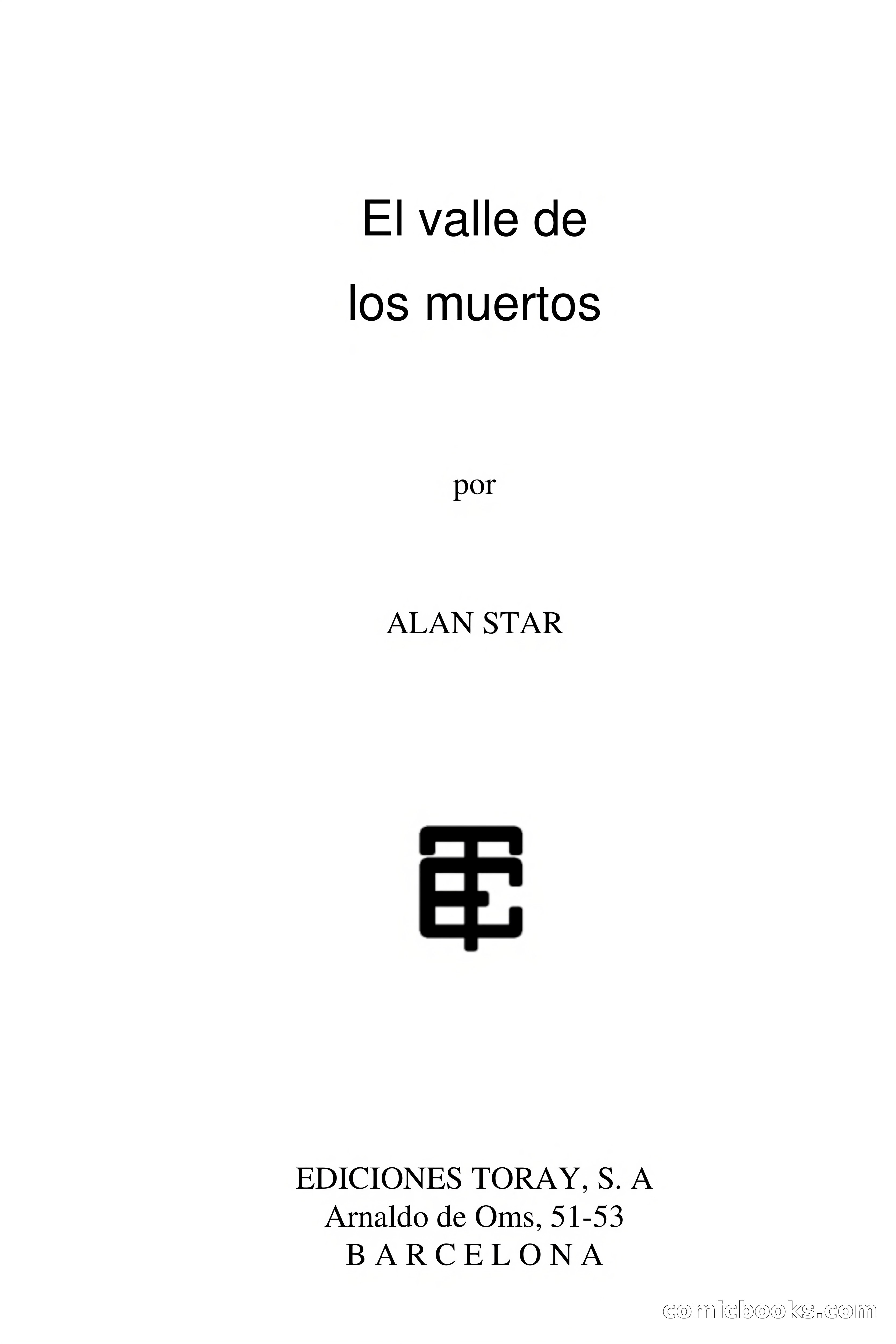 El valle de los muertos — page 3 of 88