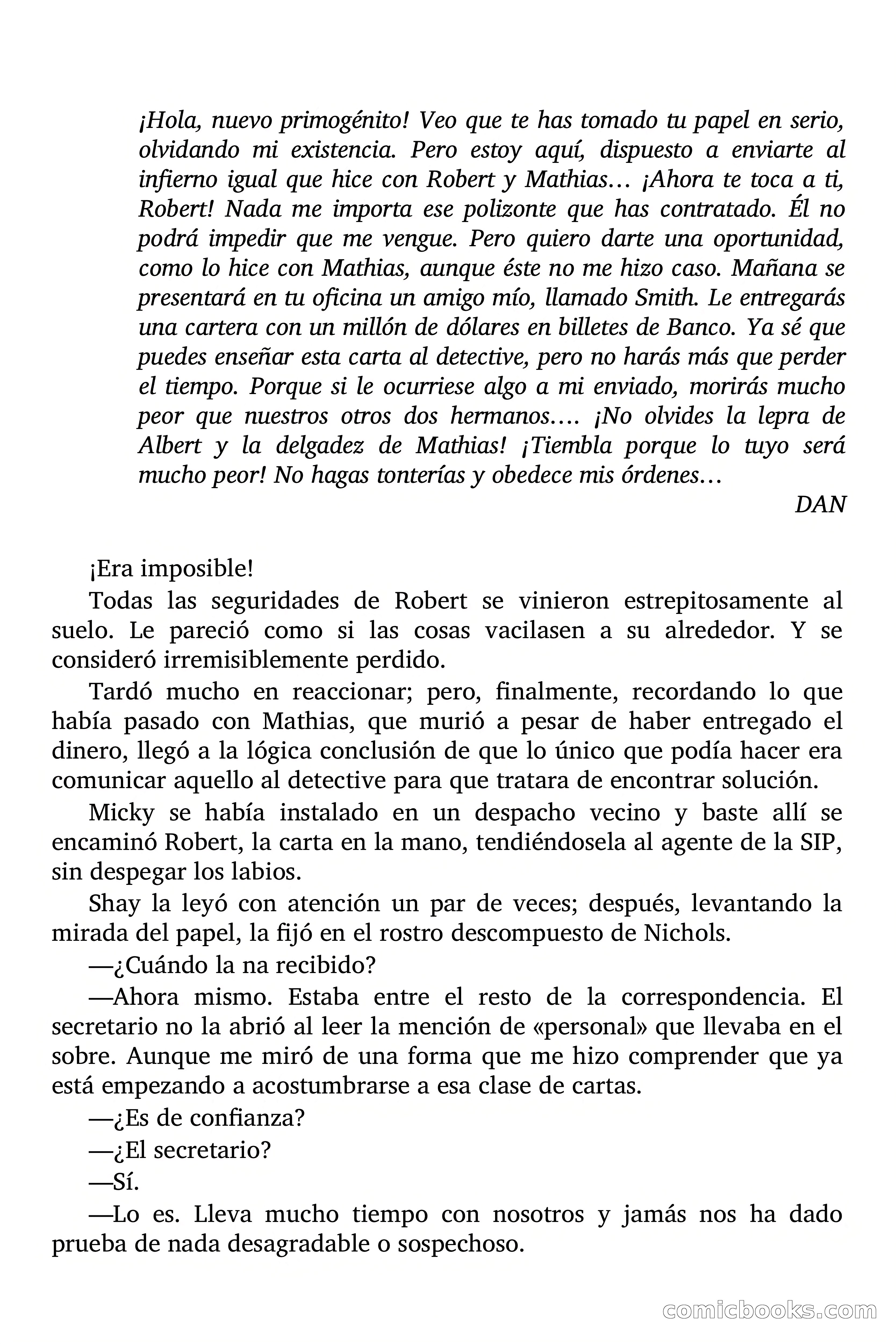 La Lista Negra (The Black List) — page 40 of 93