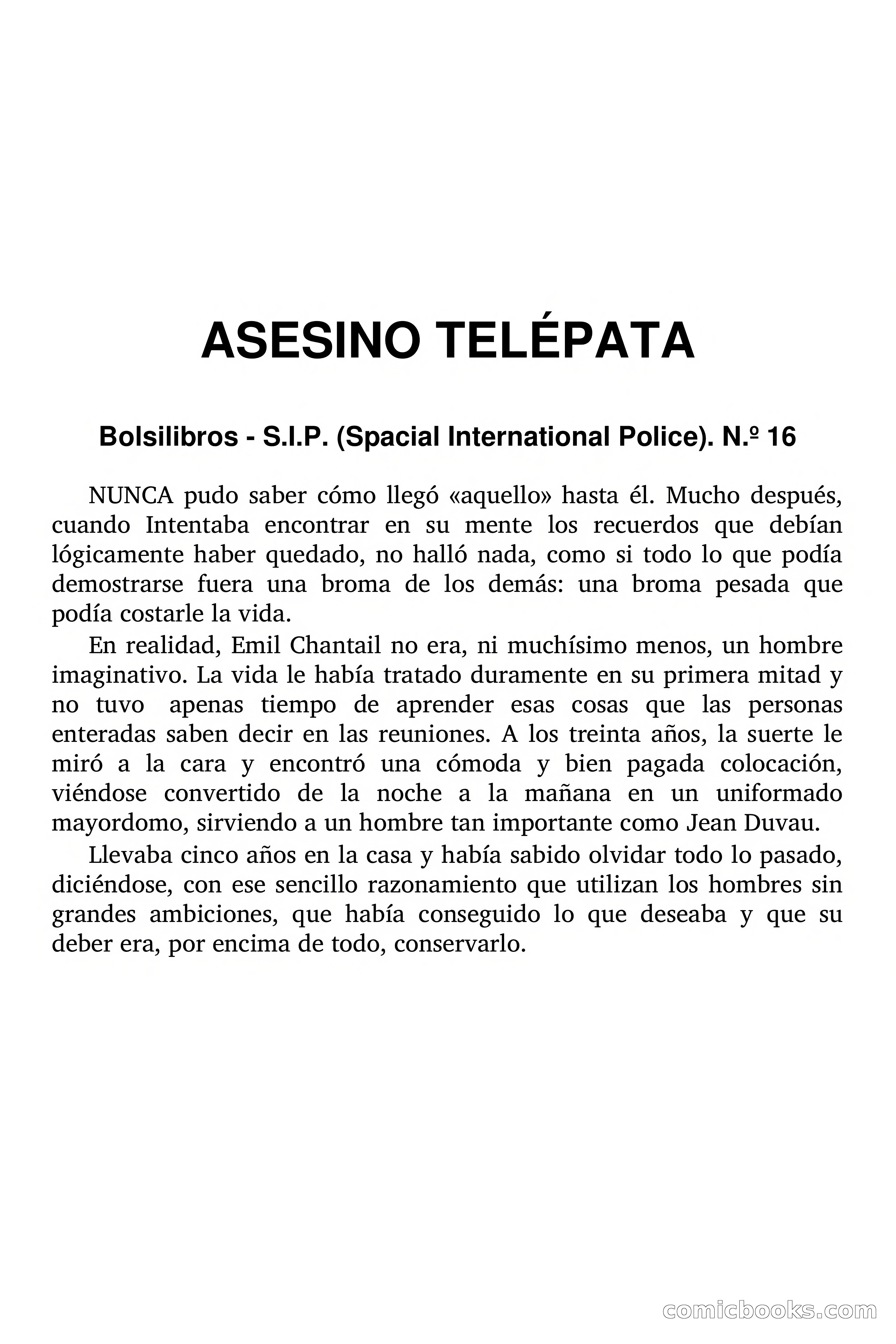 Asesino Telepata — page 2 of 95