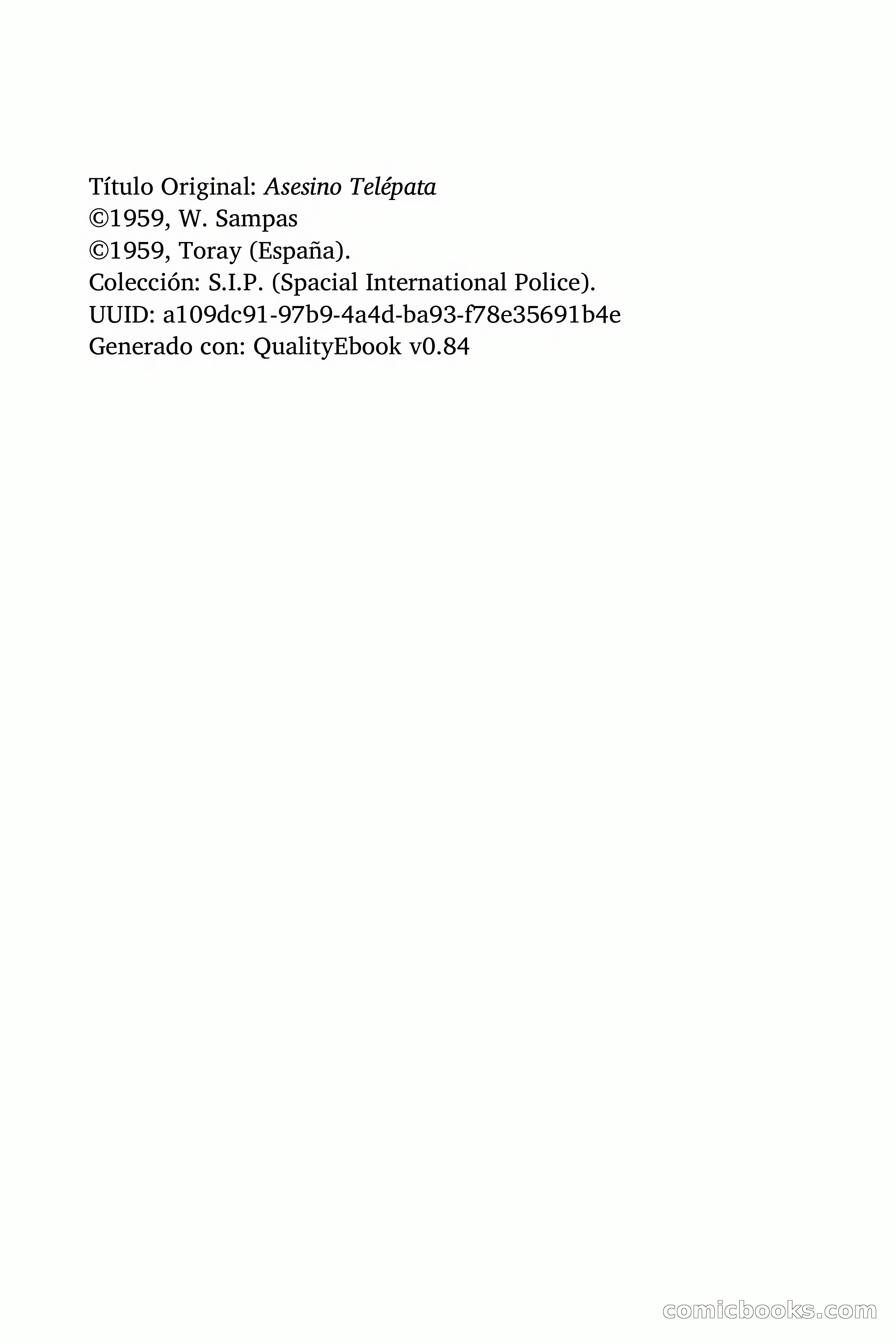 Asesino Telepata — page 3 of 95
