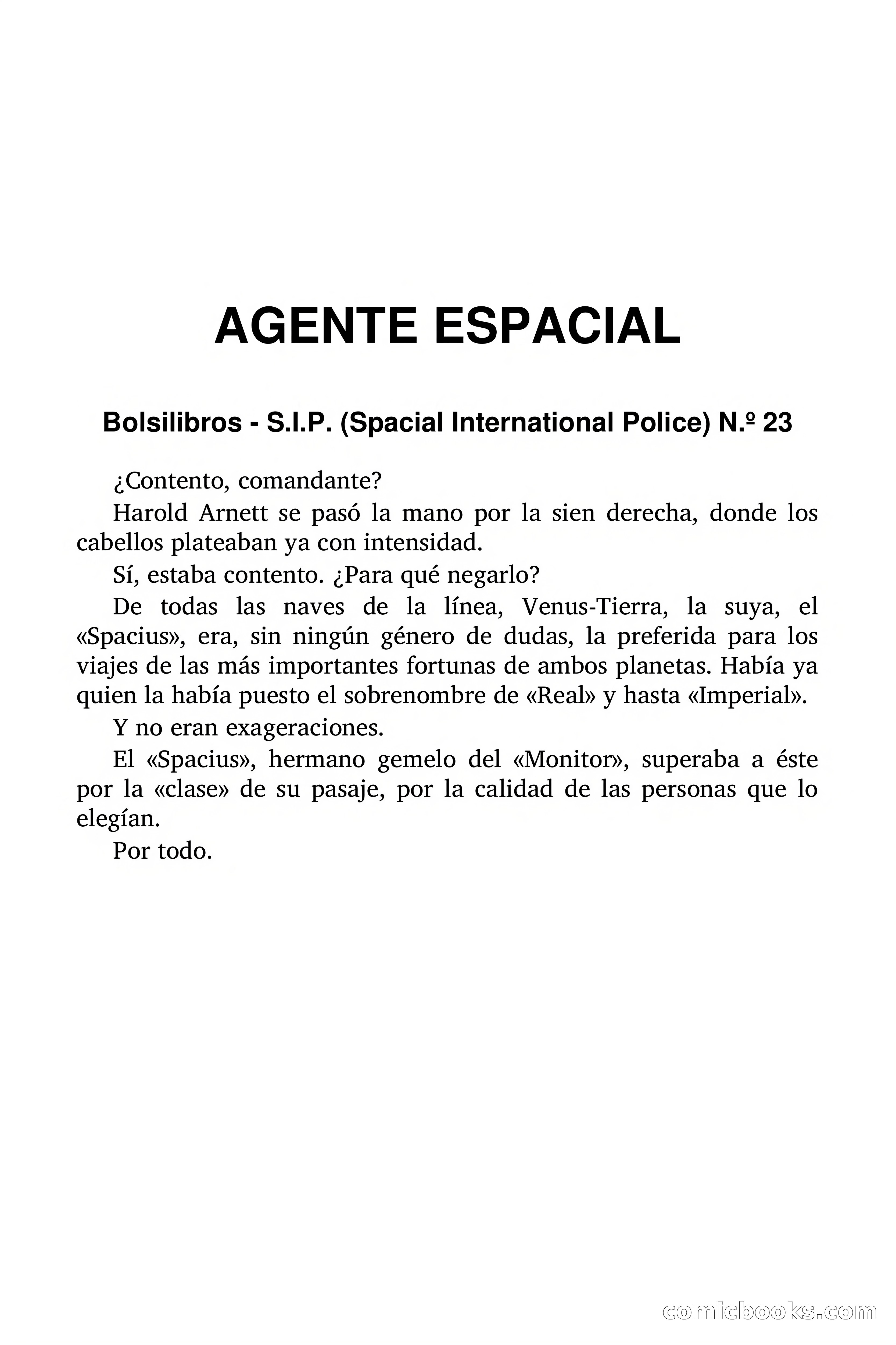 S.I.P.: Agente Espacial — page 2 of 95