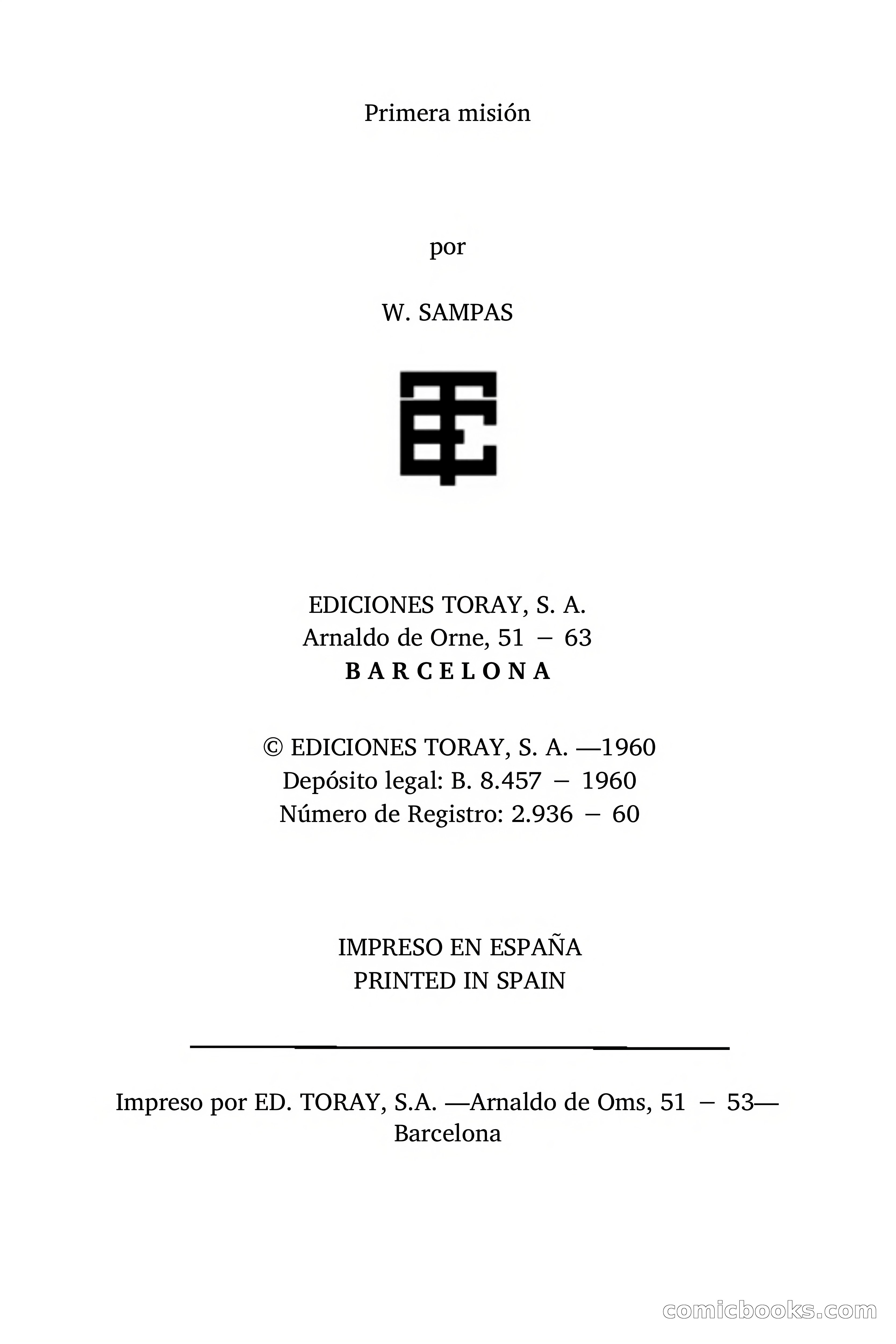 Primera Misión — page 3 of 98