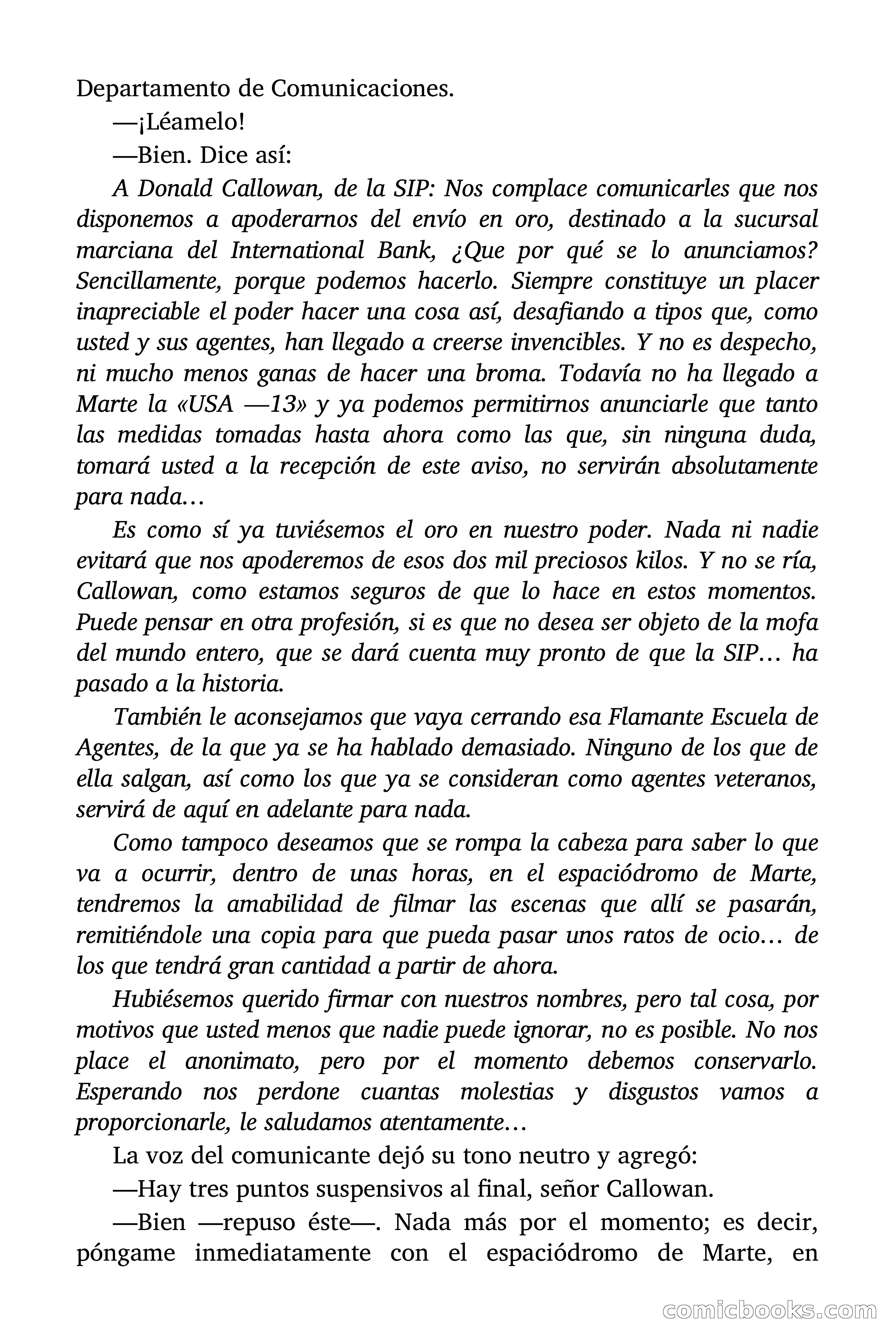 ¡Miedo en la S.I.P.! (Fear at S.I.P.) — page 7 of 97