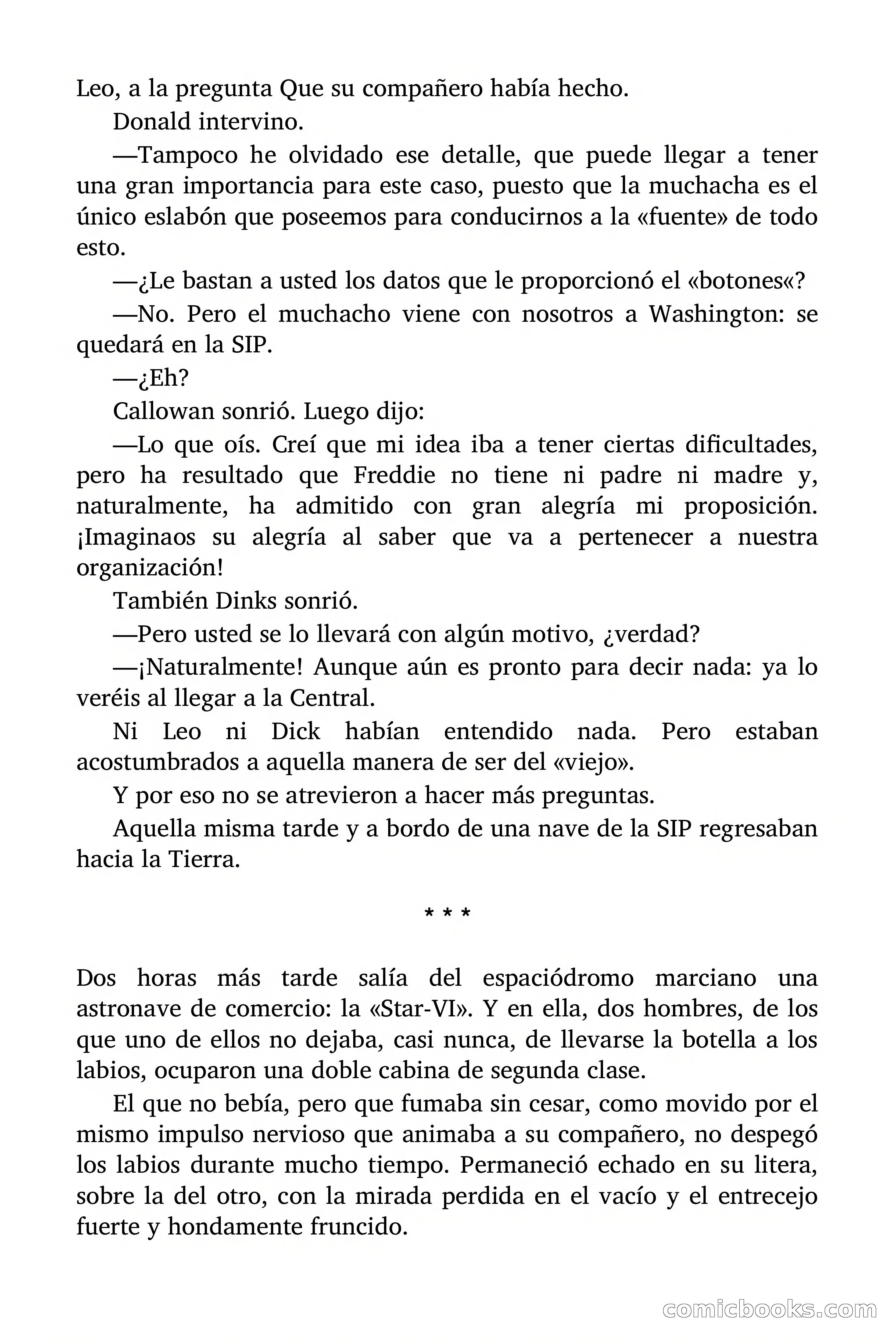¡Miedo en la S.I.P.! (Fear at S.I.P.) — page 26 of 97
