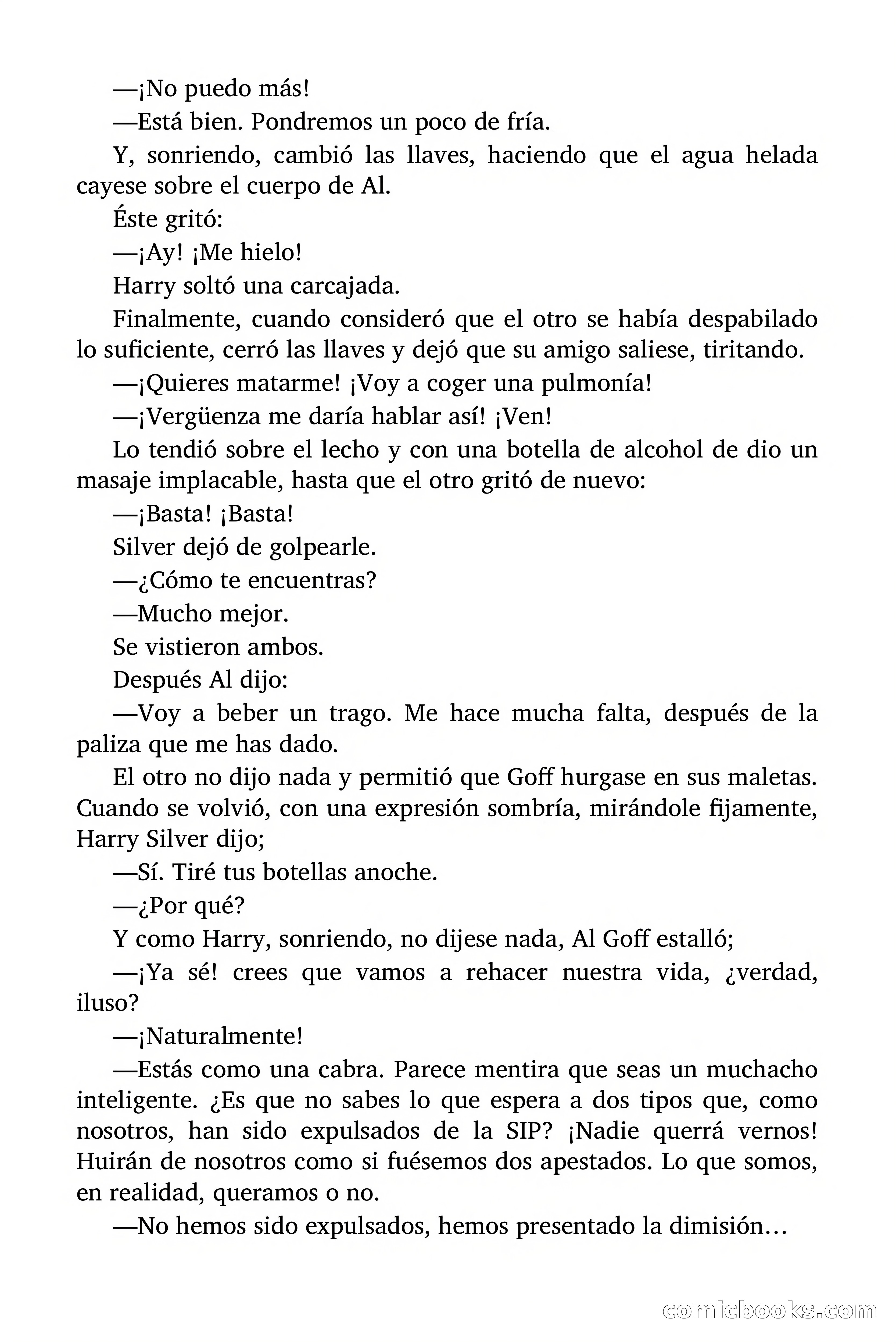 ¡Miedo en la S.I.P.! (Fear at S.I.P.) — page 35 of 97