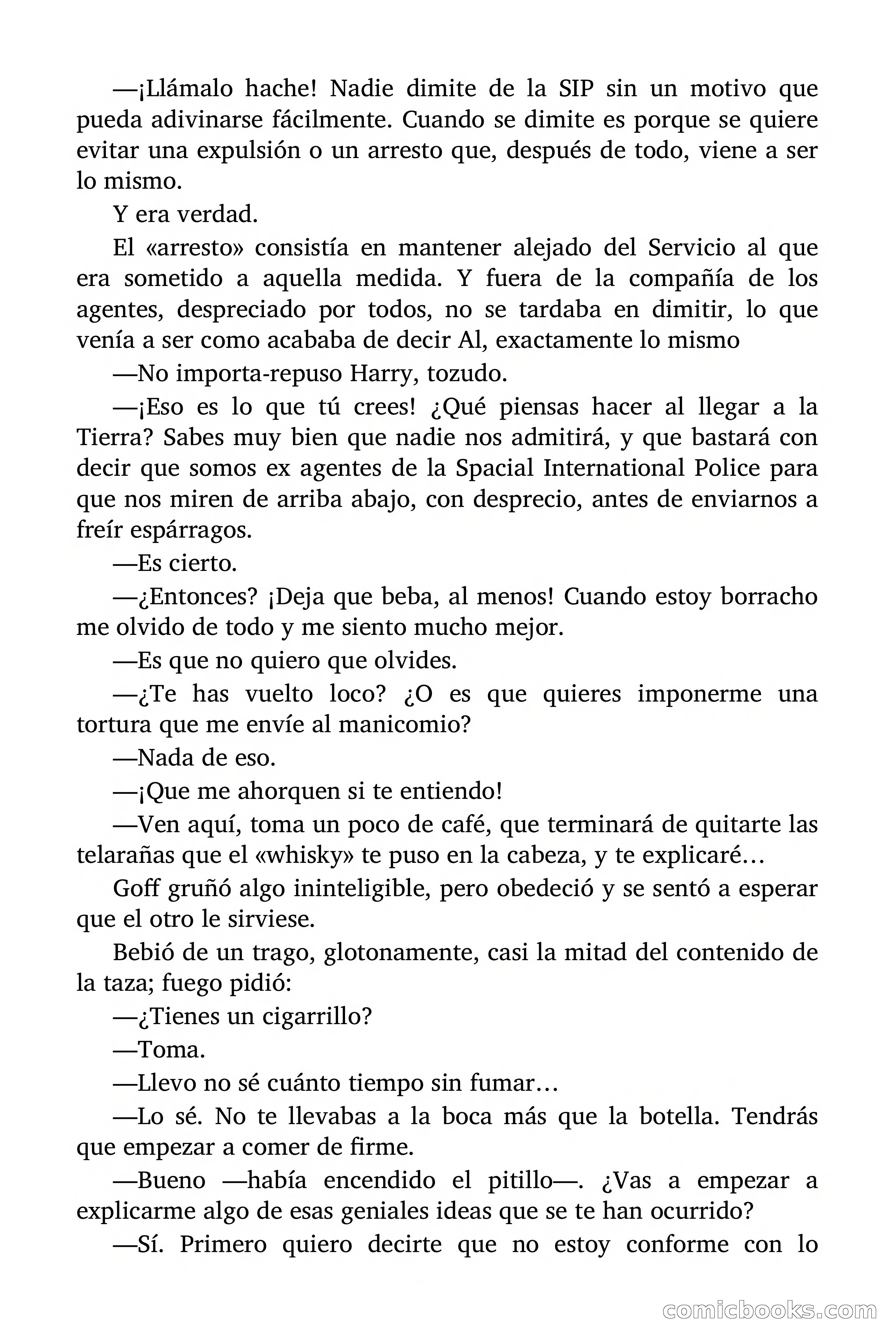 ¡Miedo en la S.I.P.! (Fear at S.I.P.) — page 36 of 97