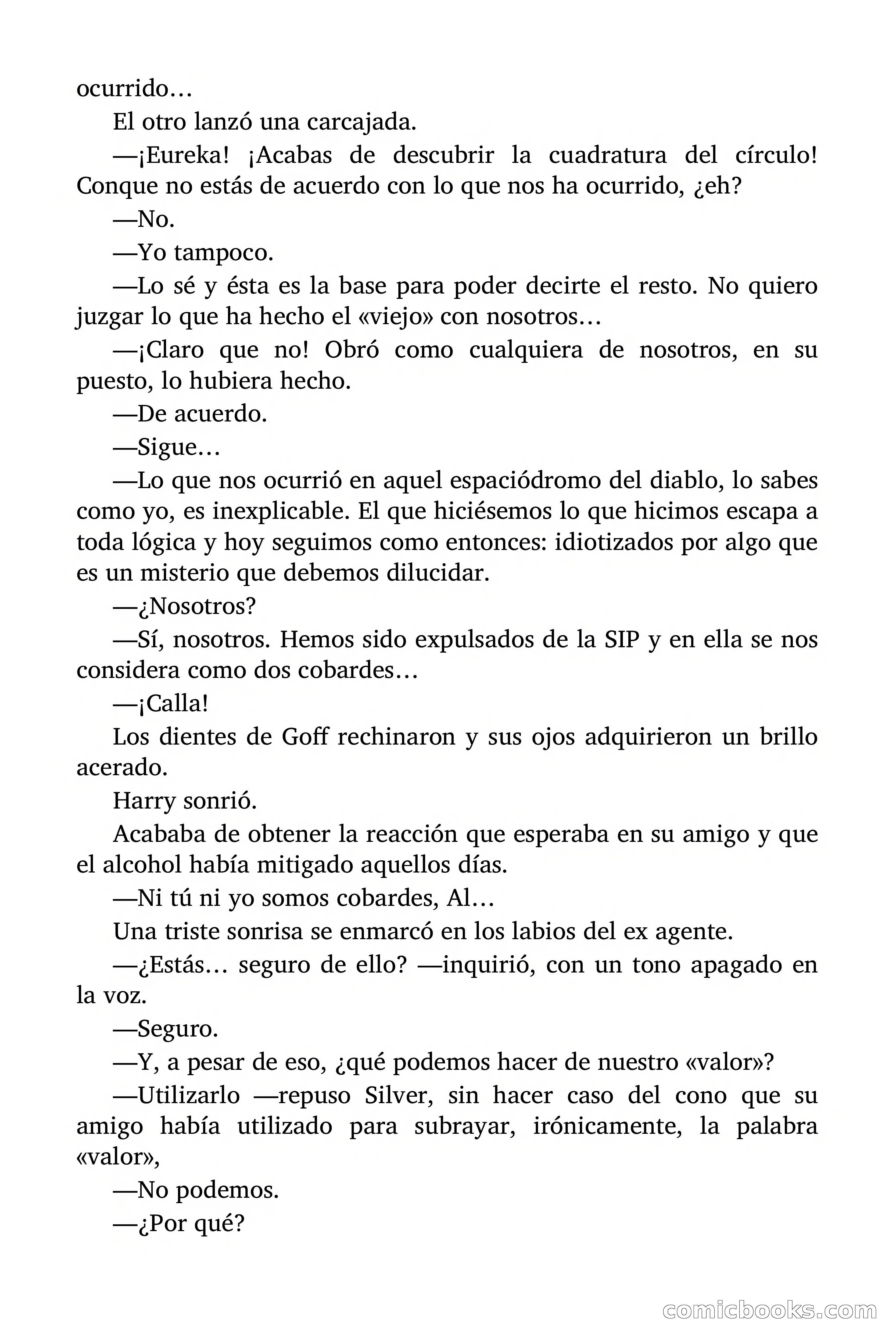 ¡Miedo en la S.I.P.! (Fear at S.I.P.) — page 37 of 97