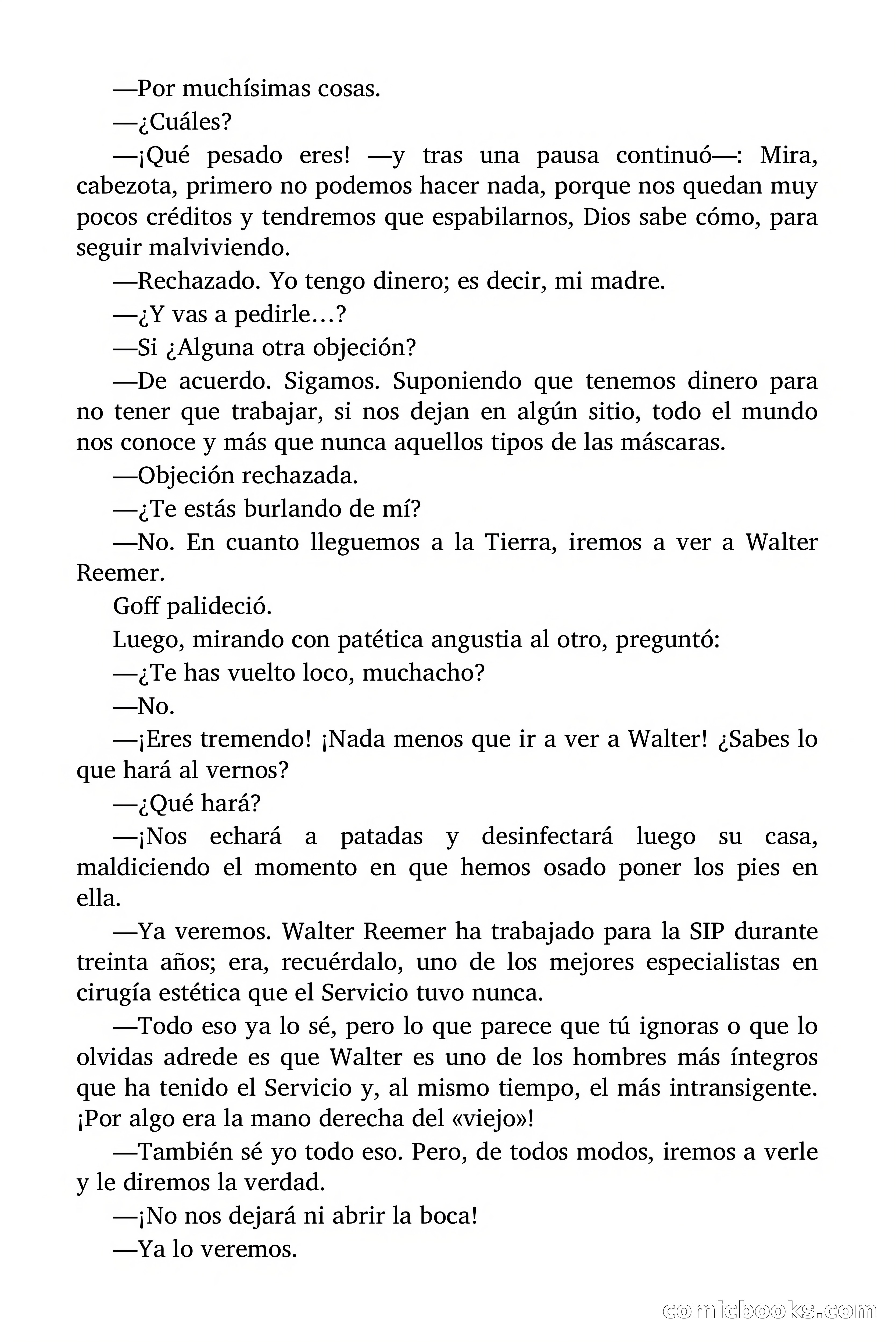 ¡Miedo en la S.I.P.! (Fear at S.I.P.) — page 38 of 97