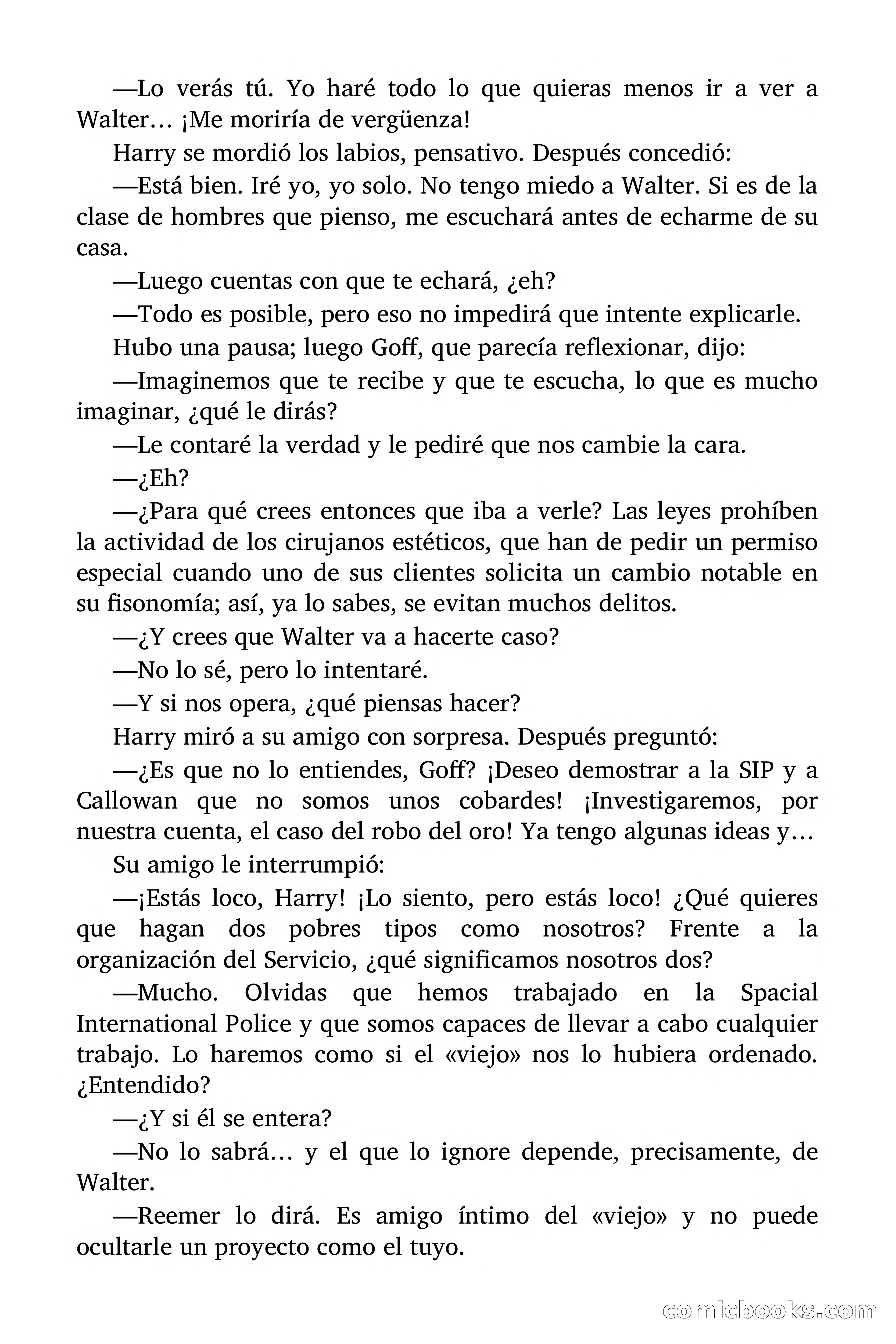 ¡Miedo en la S.I.P.! (Fear at S.I.P.) — page 39 of 97