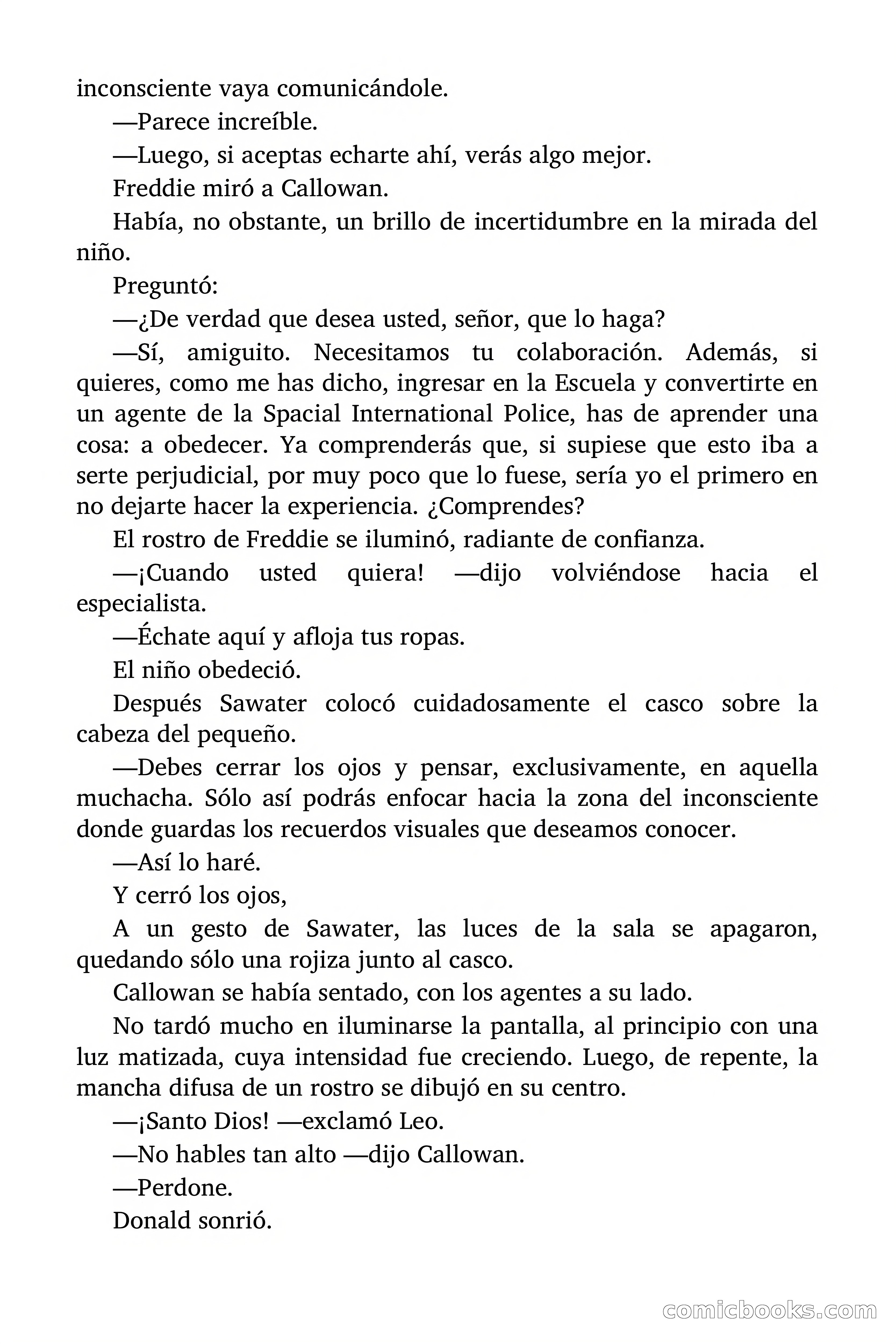 ¡Miedo en la S.I.P.! (Fear at S.I.P.) — page 45 of 97