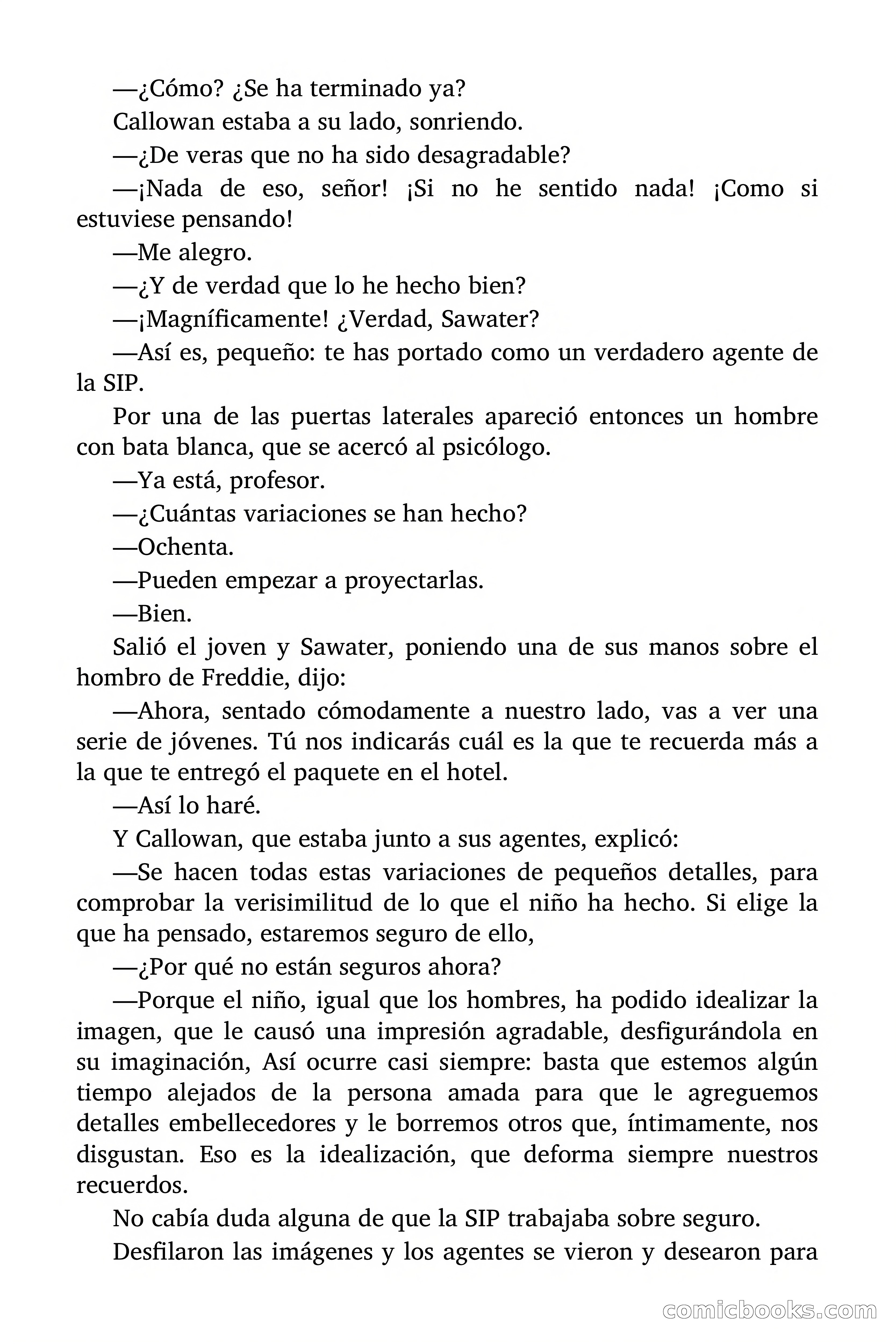 ¡Miedo en la S.I.P.! (Fear at S.I.P.) — page 47 of 97
