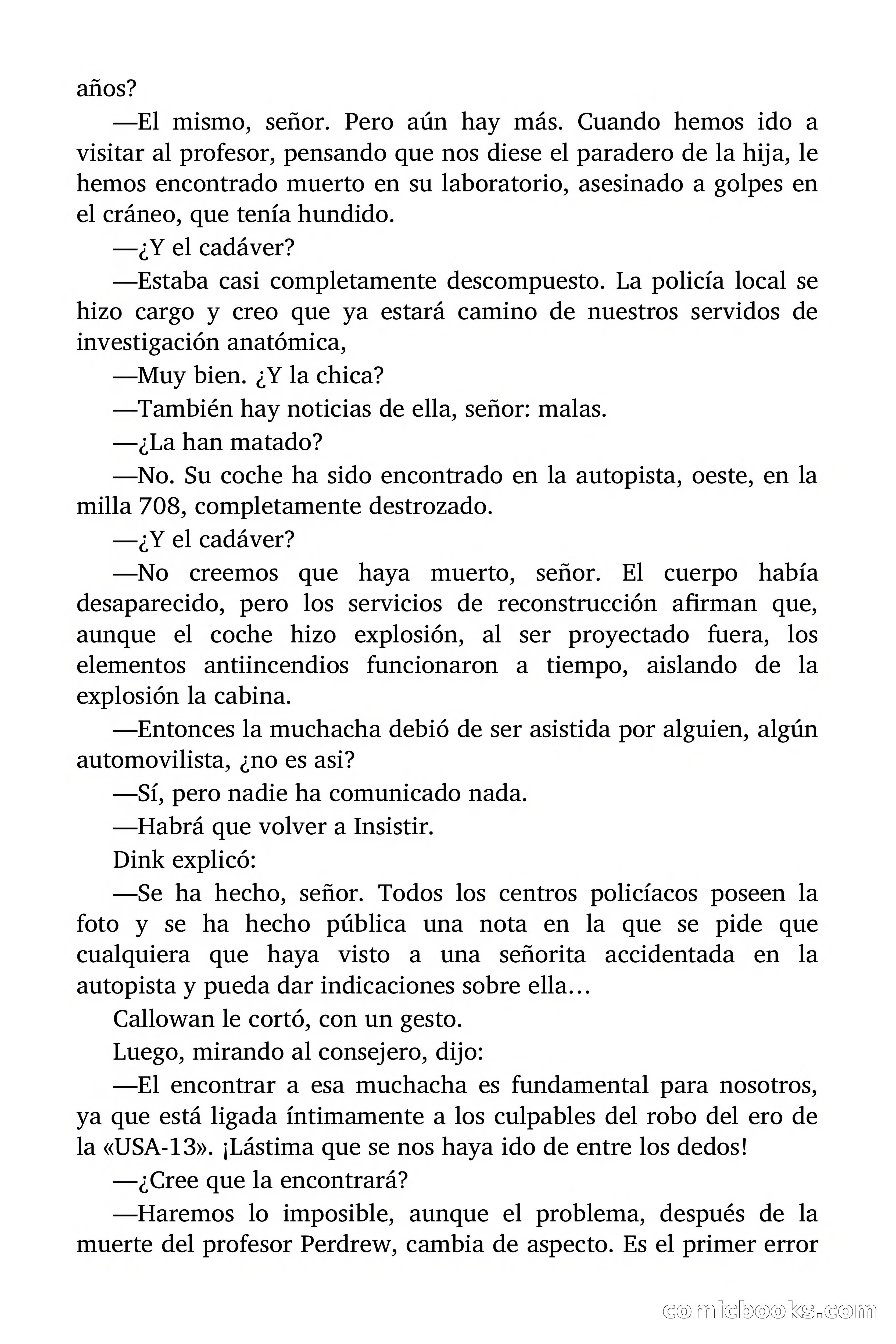 ¡Miedo en la S.I.P.! (Fear at S.I.P.) — page 55 of 97