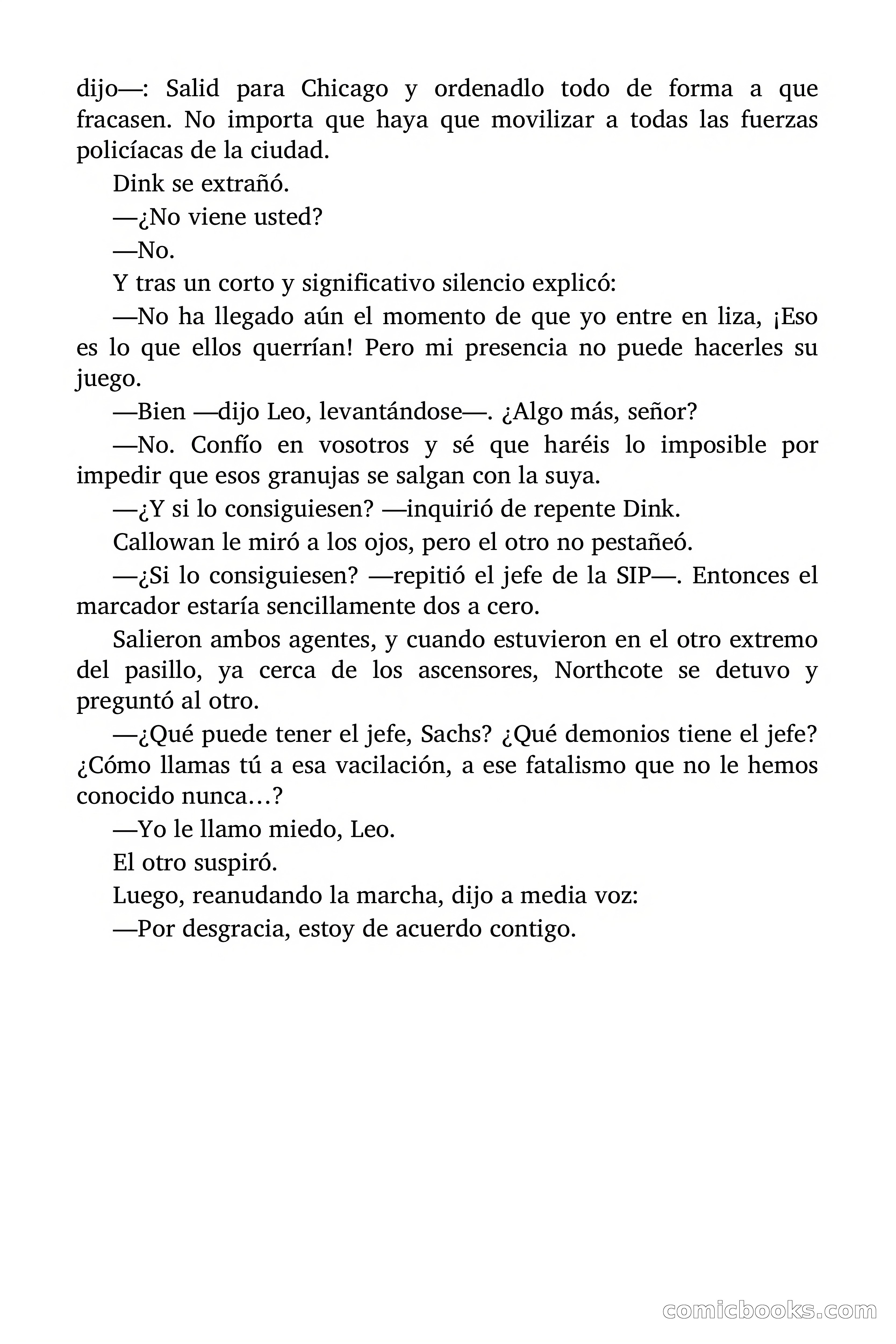¡Miedo en la S.I.P.! (Fear at S.I.P.) — page 58 of 97
