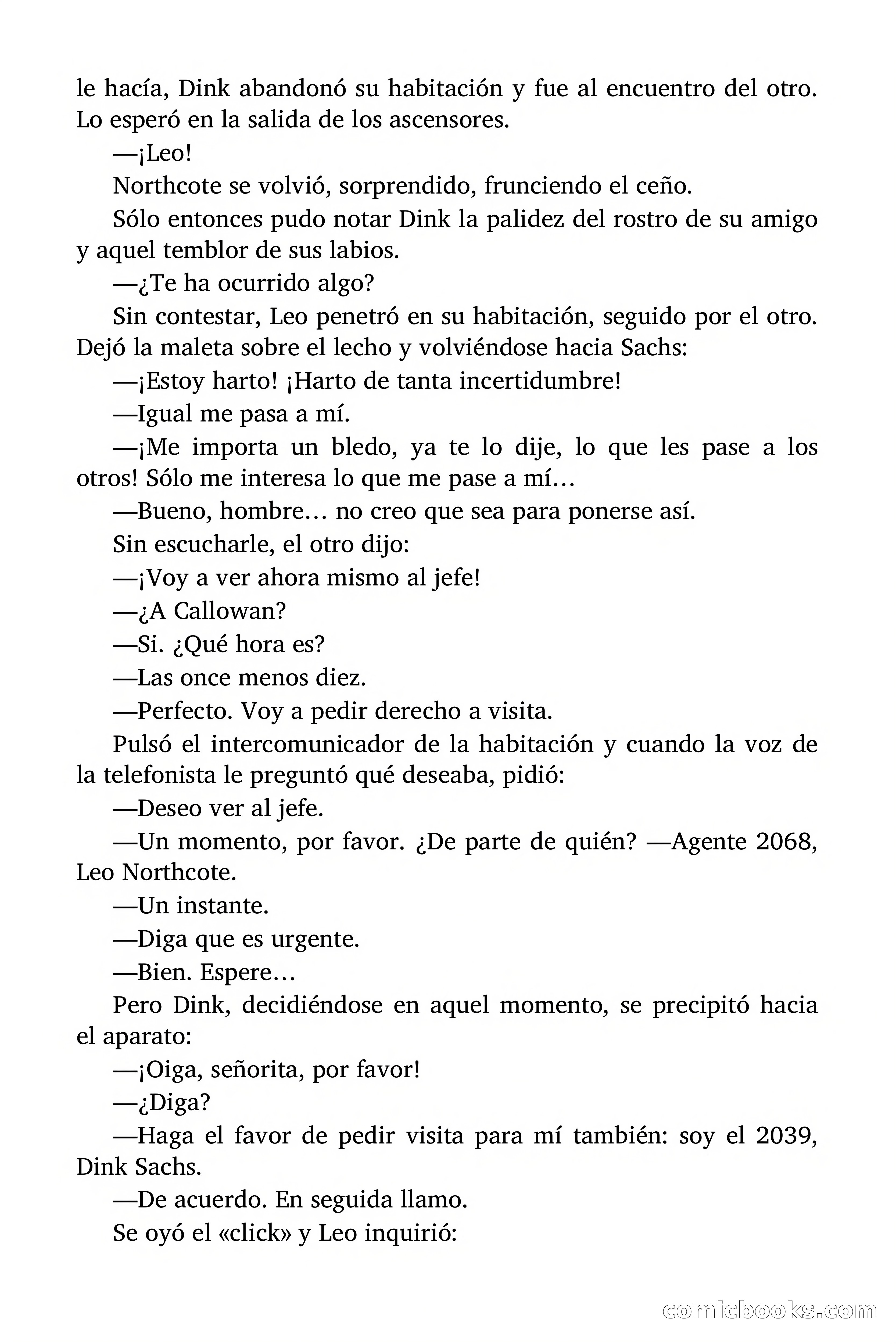 ¡Miedo en la S.I.P.! (Fear at S.I.P.) — page 80 of 97