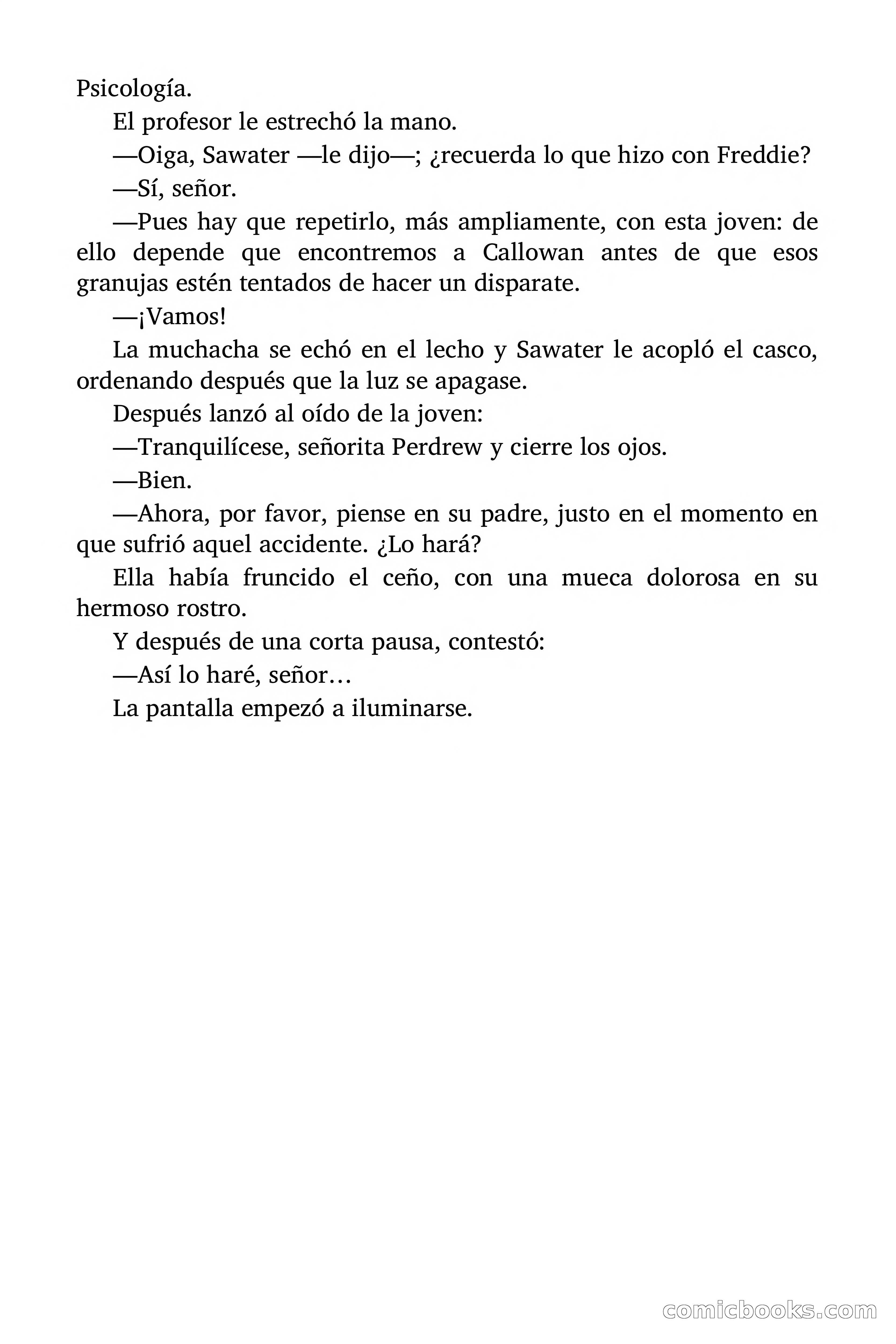 ¡Miedo en la S.I.P.! (Fear at S.I.P.) — page 87 of 97